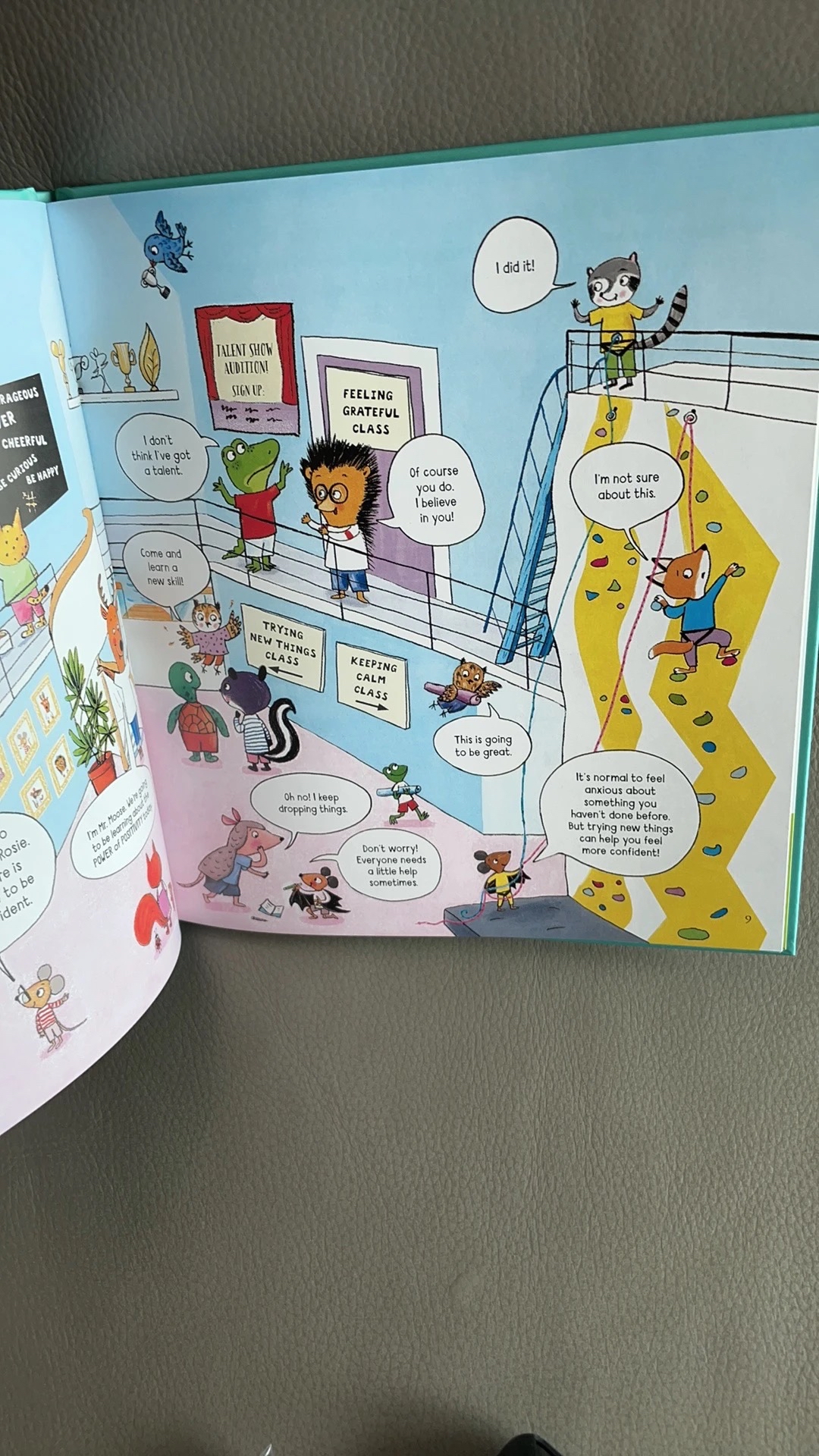 School of Manners / Making Friends：作者 Laura Cowan，插畫師 Rosie Reeve · School of Happiness / Confidence / Kindness：作者 Kimberley Kinloch 與 Zanna Davidson，插畫師 Rosie Reeve