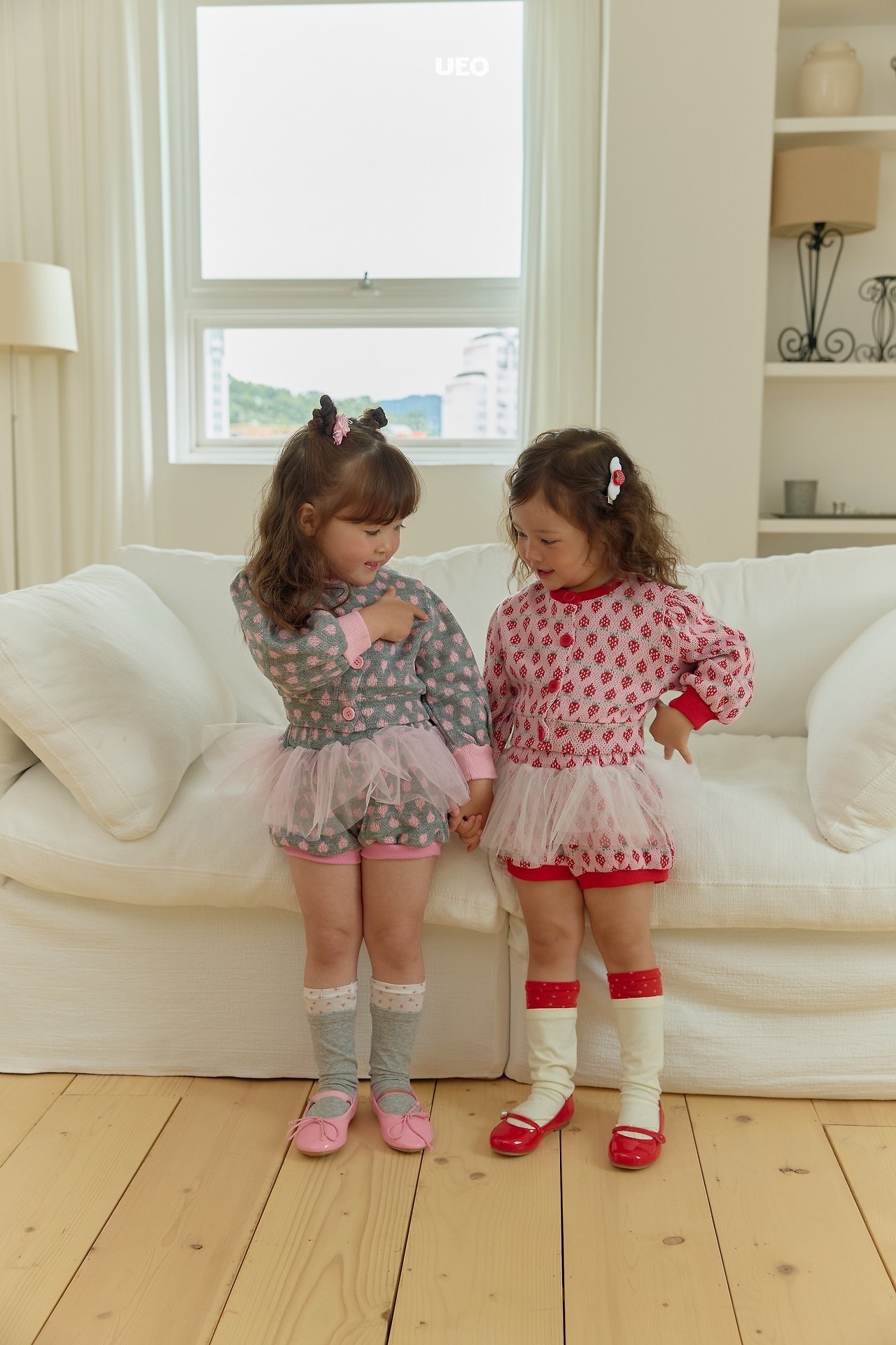 Girls | Mini Berry Cardigan