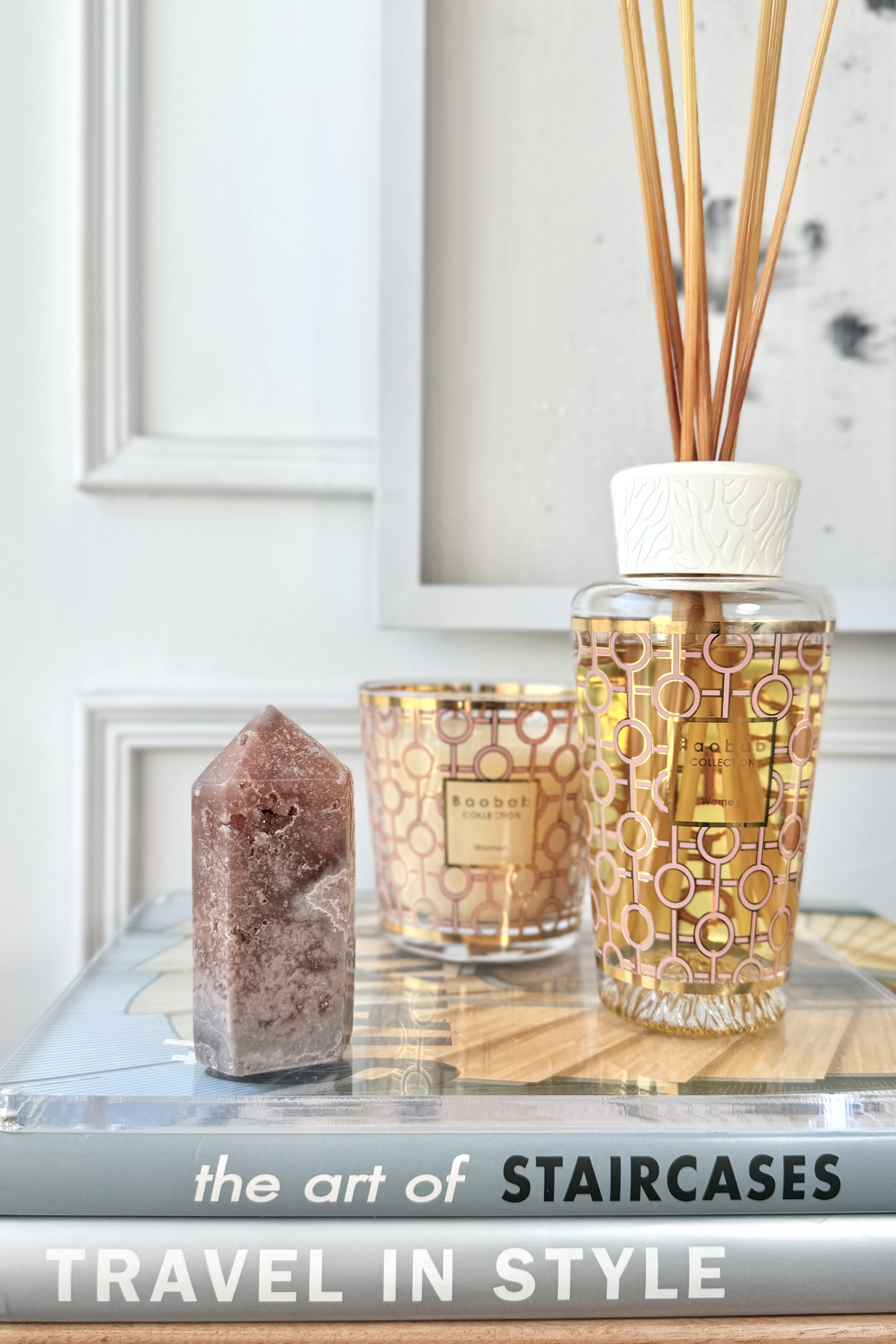 ༒9cm粉紅紫水晶 晶牙六角柱༒ PA.6801C30G19N-RA22*A77