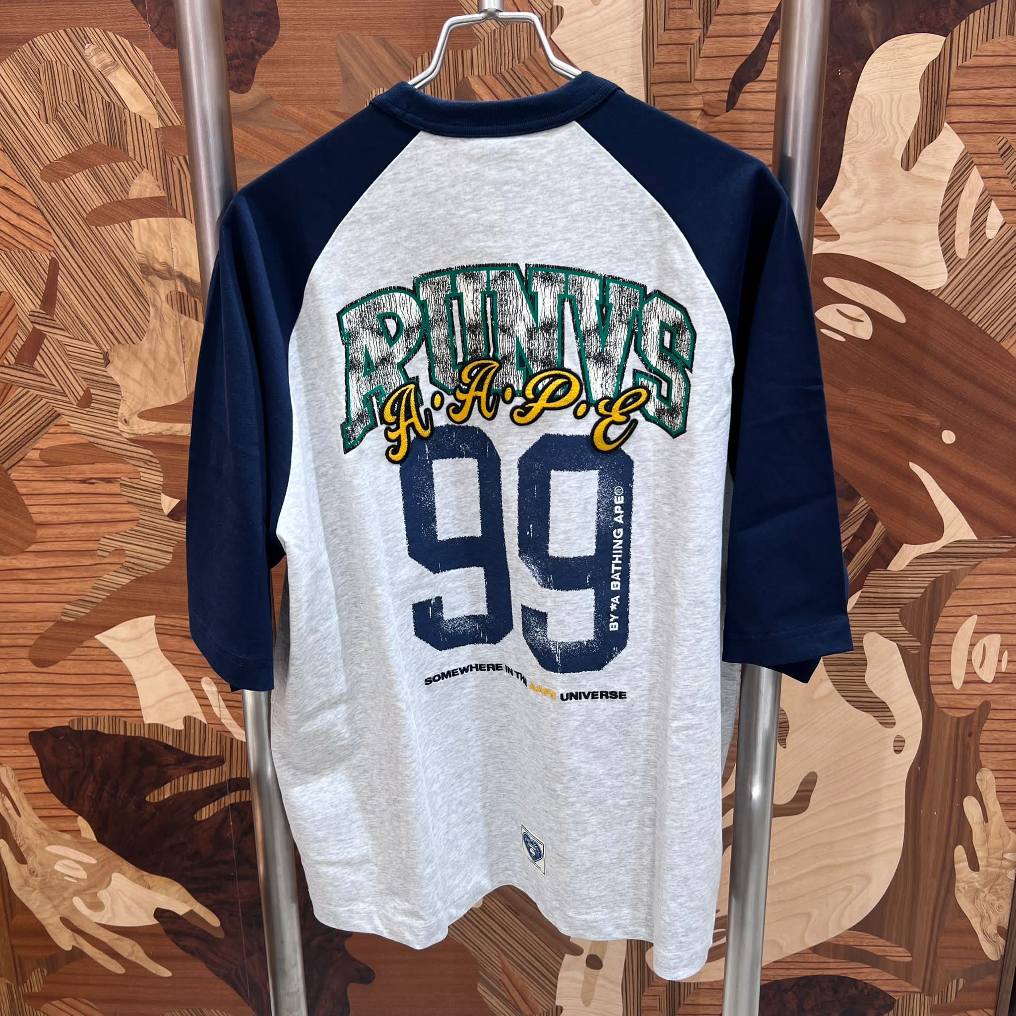 AAPE OVERSIZE fit APUNVS graphic tee (1848) 寬鬆版