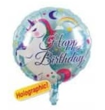 Unicorn Happy Birthday - Balloon