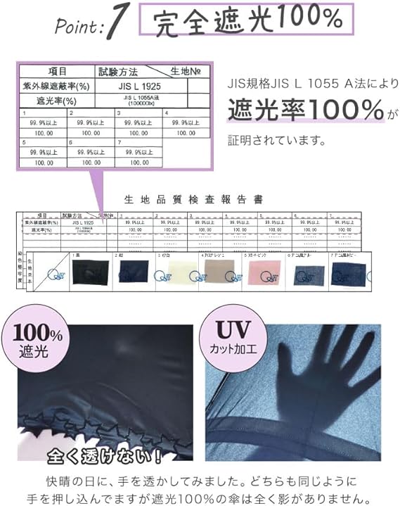 日本 Pink Trick 扇形兩節摺疊傘（晴雨兼用）