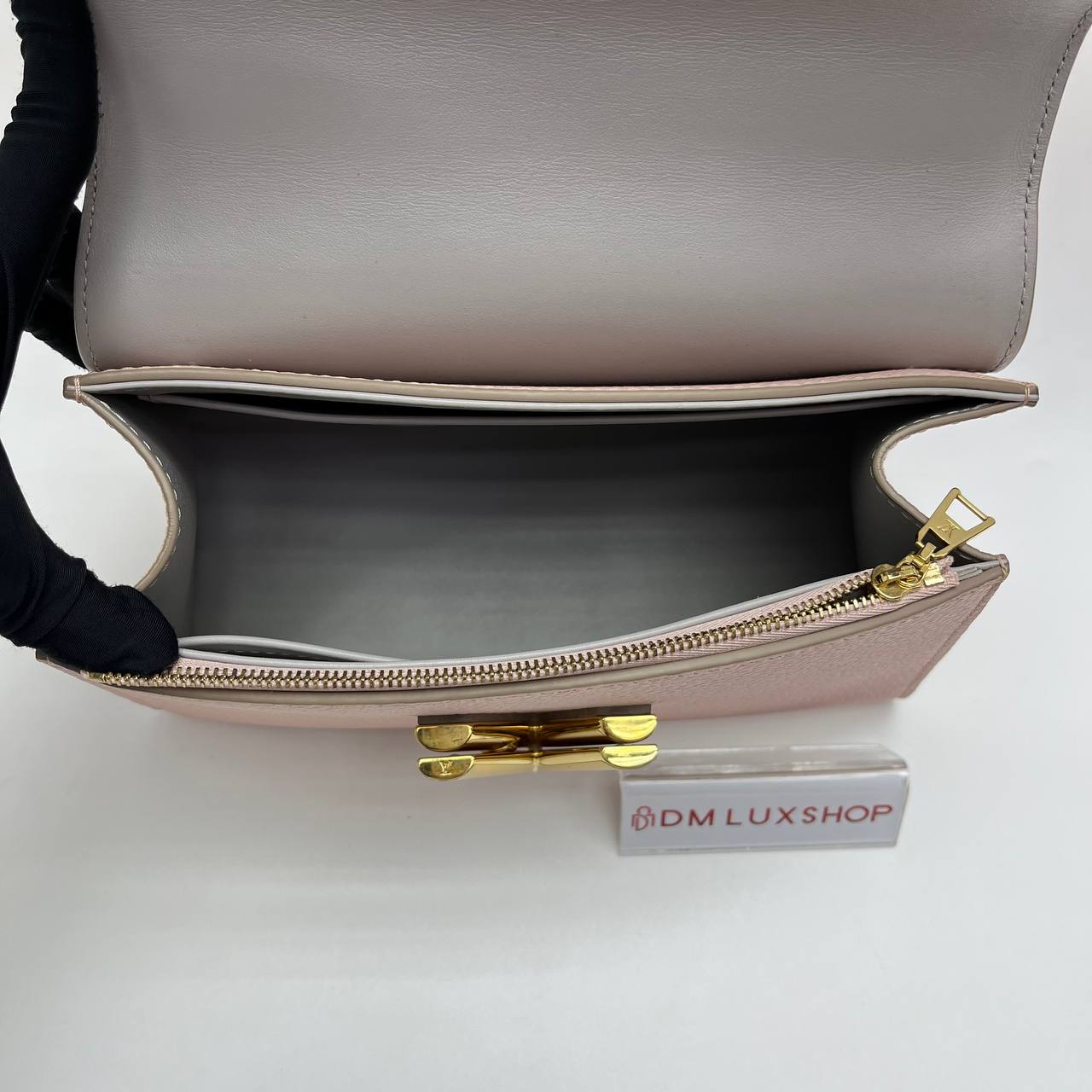 LV Pink Top Handle Twist GHW
