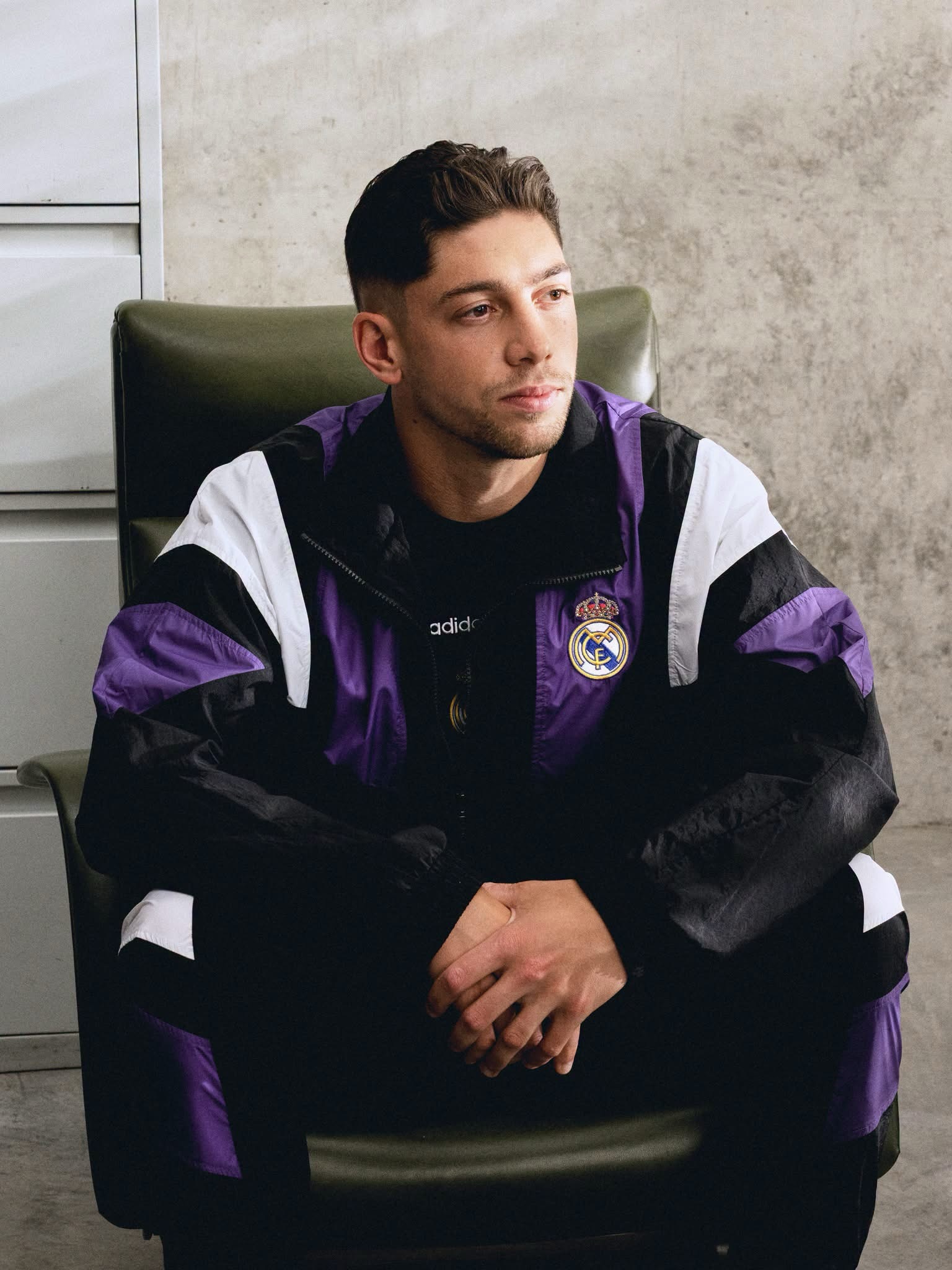 Adidas Real Madrid 皇家馬德里EQT 復古外套 KG5373
