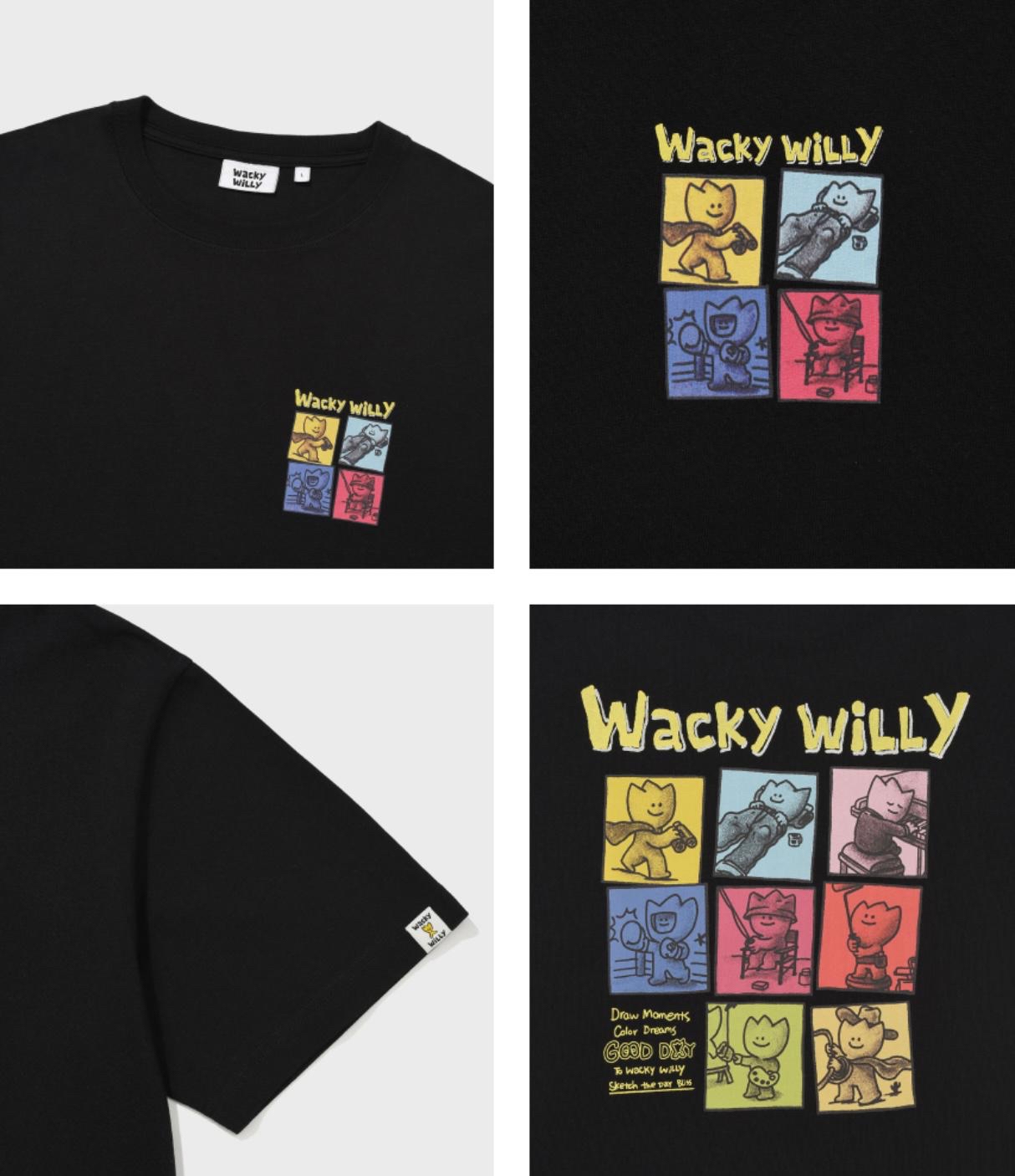 🇰🇷韓國Wacky Willy短袖Tee
