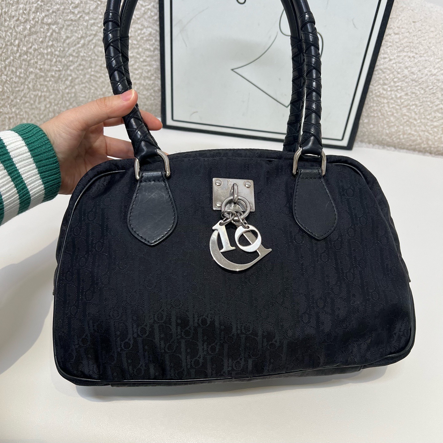 【預訂貨品】Dior中古黑色腋下包 