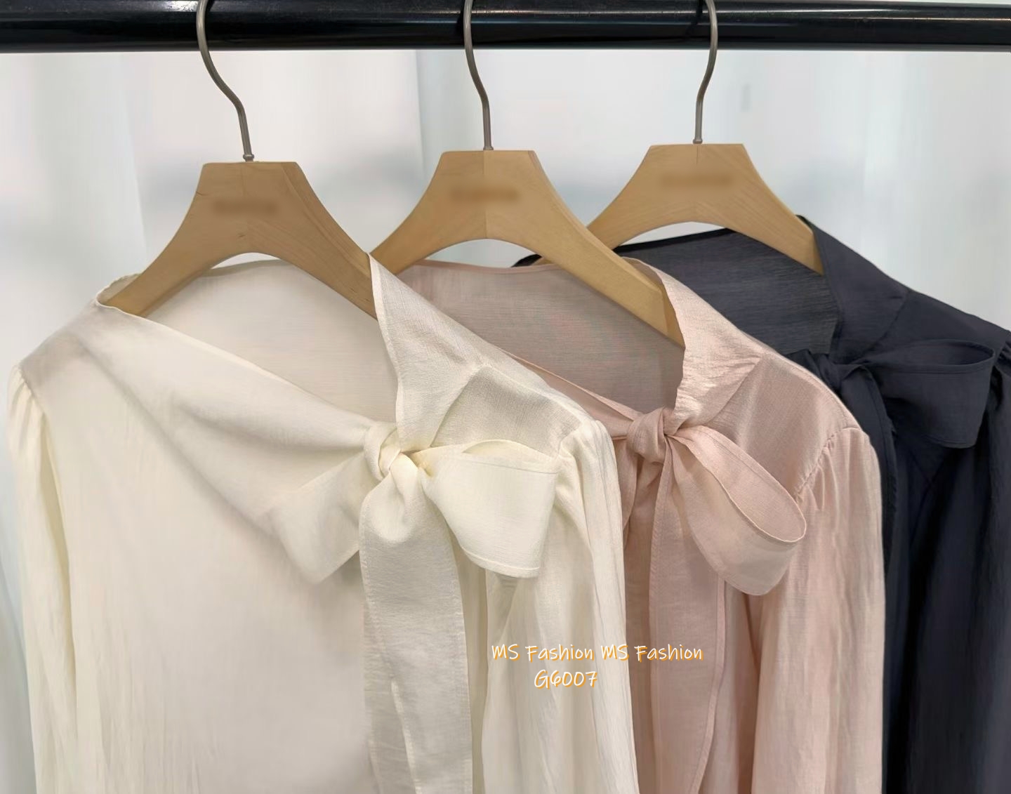 G6007 韓國🇰🇷特色肩蝴蝶top