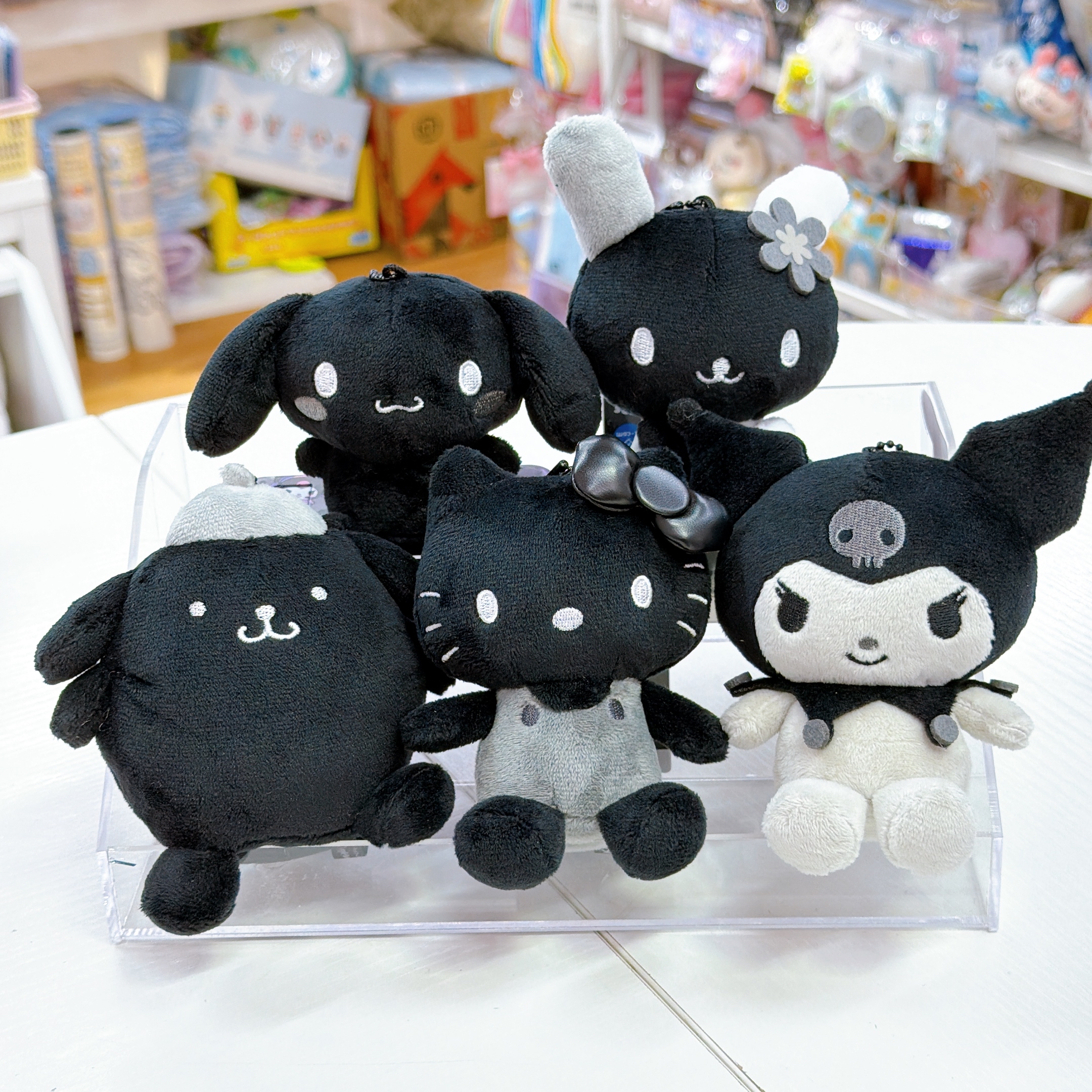 日本直送Sanrio 黑色系列公仔掛飾