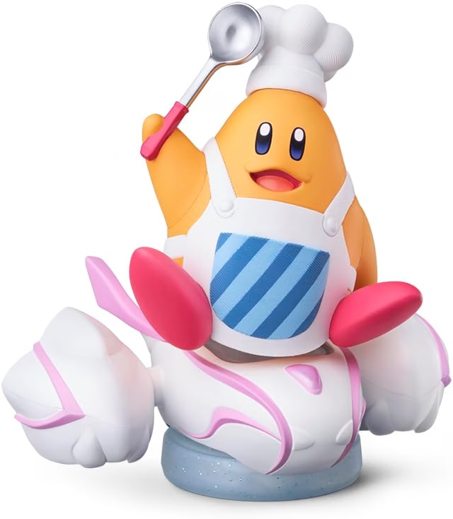 [現貨][amiibo] 廚師川崎＆跳躍之星【卡比的馭天飛行者系列】
