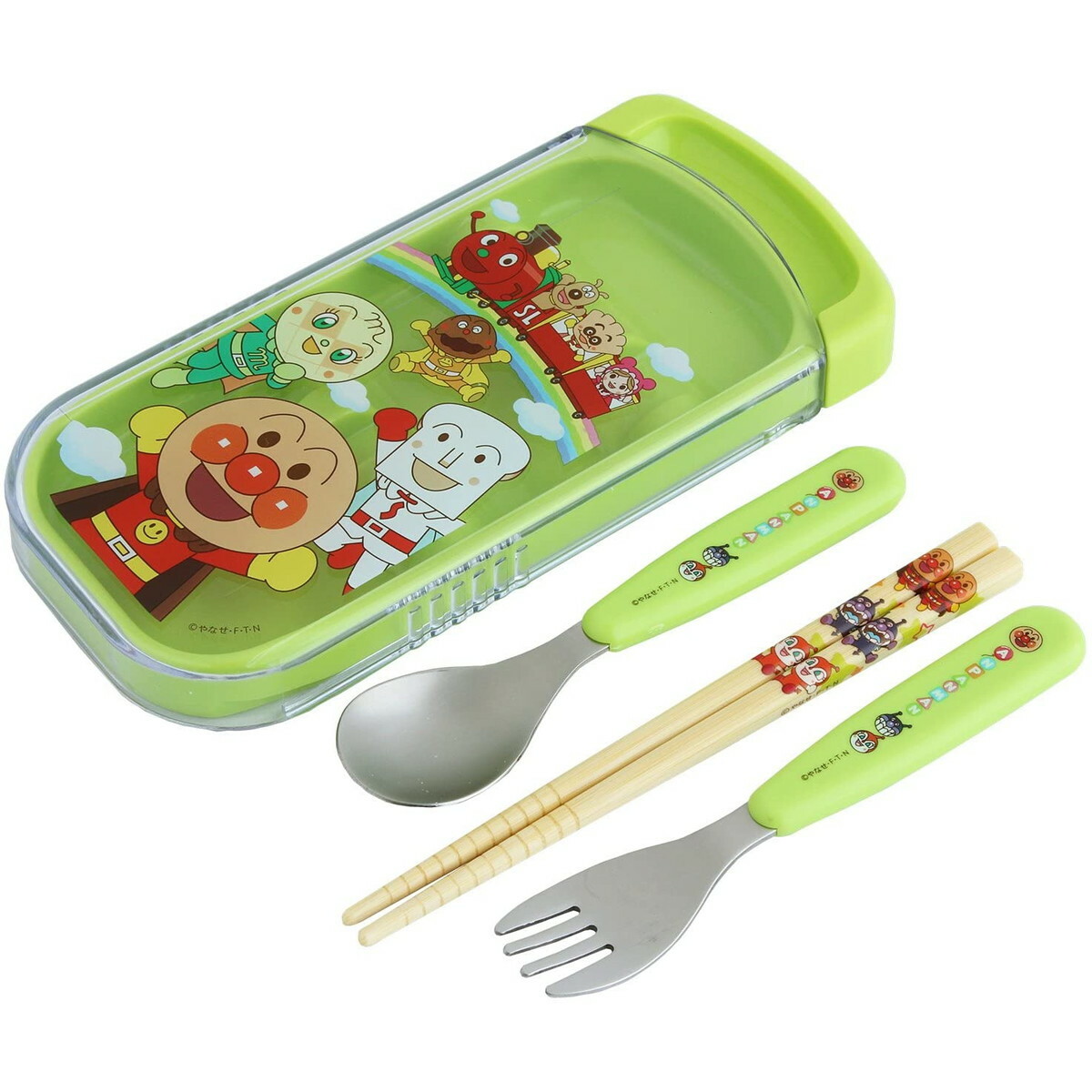 [現貨] [日本直送] 麵包超人餐具套裝 {TF174344}