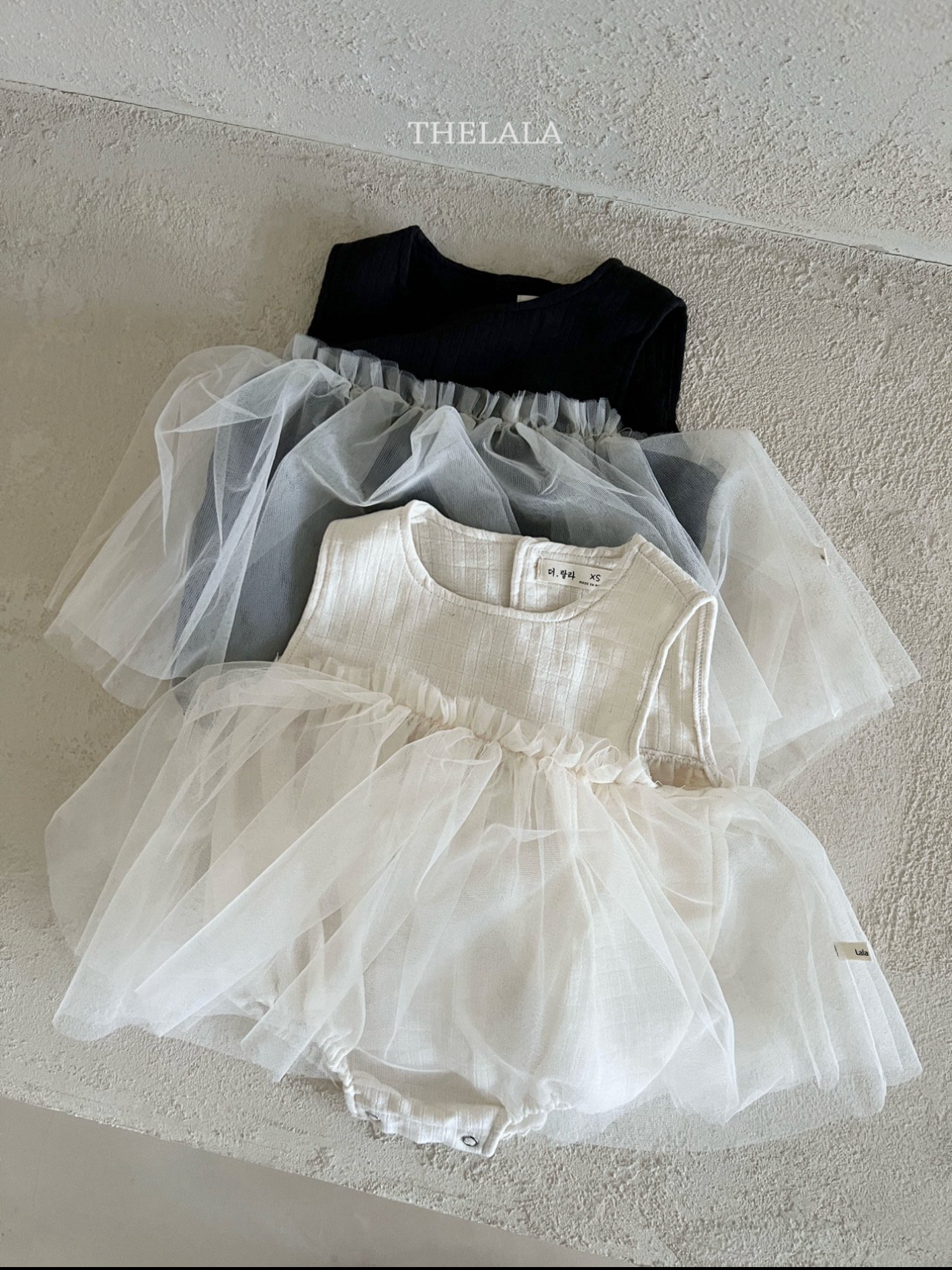 🌸預訂 韓國直送🌸🇰🇷THELALA兩色優雅薄紗背心包屁衣