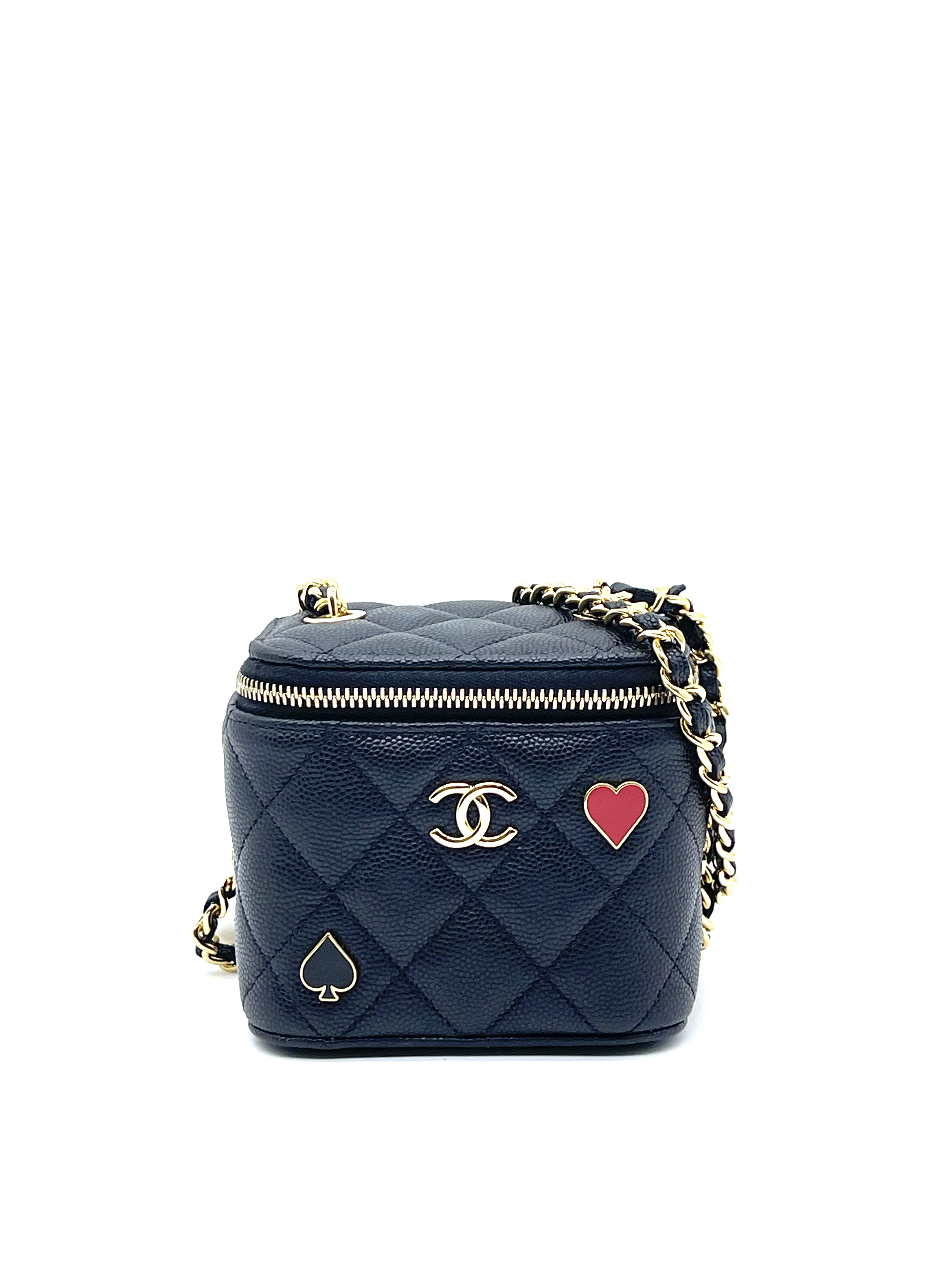 Pre-owned Chanel Coco Casino Vanity Case Mini / Product Code: 26040202