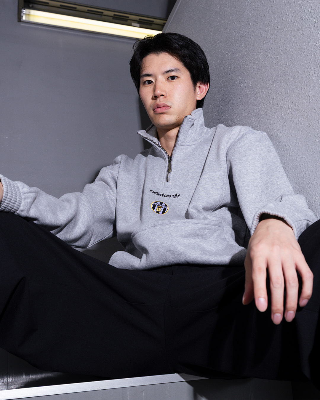 Adidas Juventus 祖雲達斯EQT 半zip拉鏈羊毛衛衣 KF9829