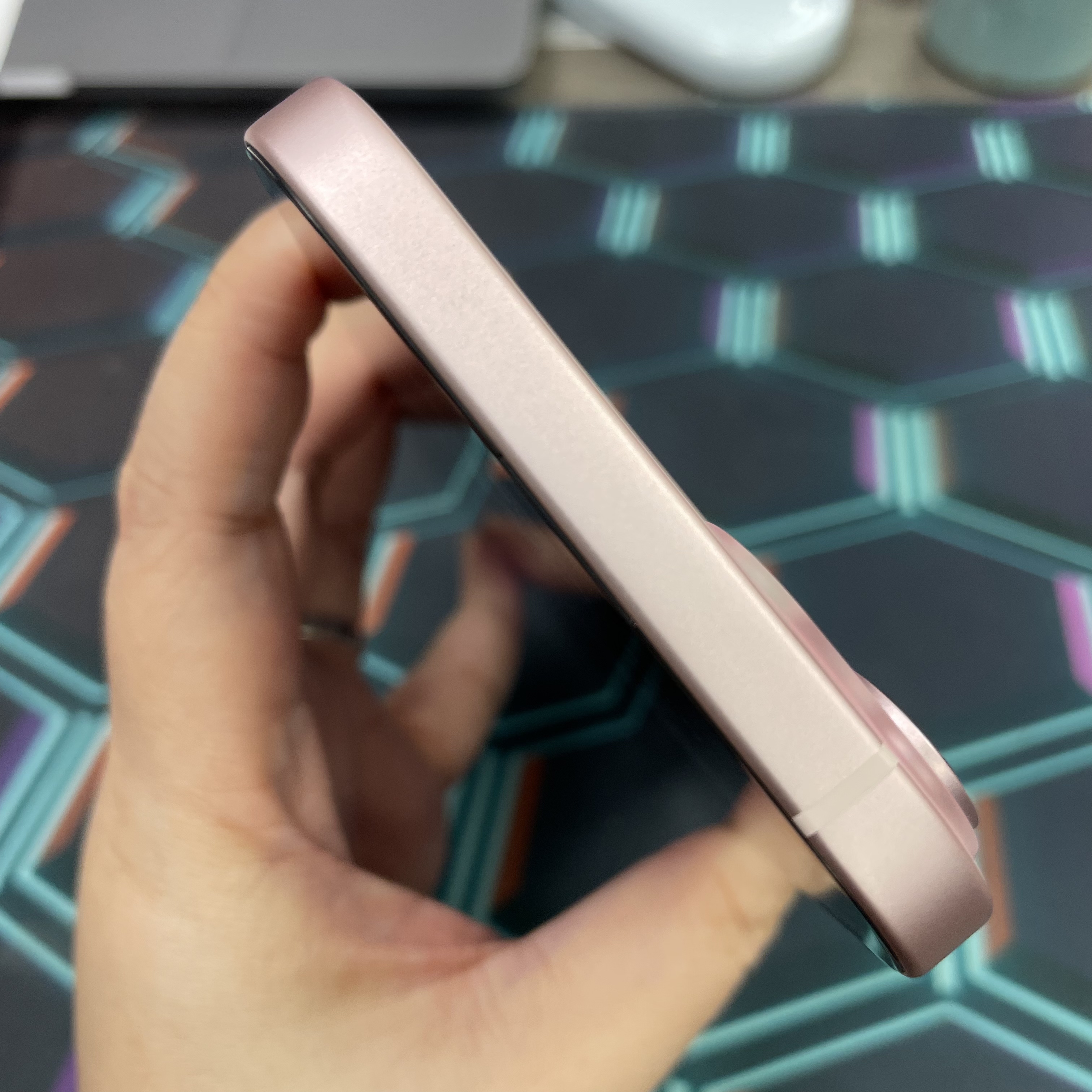 *8382 15 Plus 完美機 512GB 電100 粉色 pink