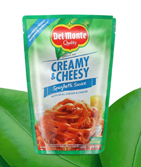 DEL monte spaghetti sauce Creamy & Cheesy 忌廉芝士意粉醬 500g - 1包