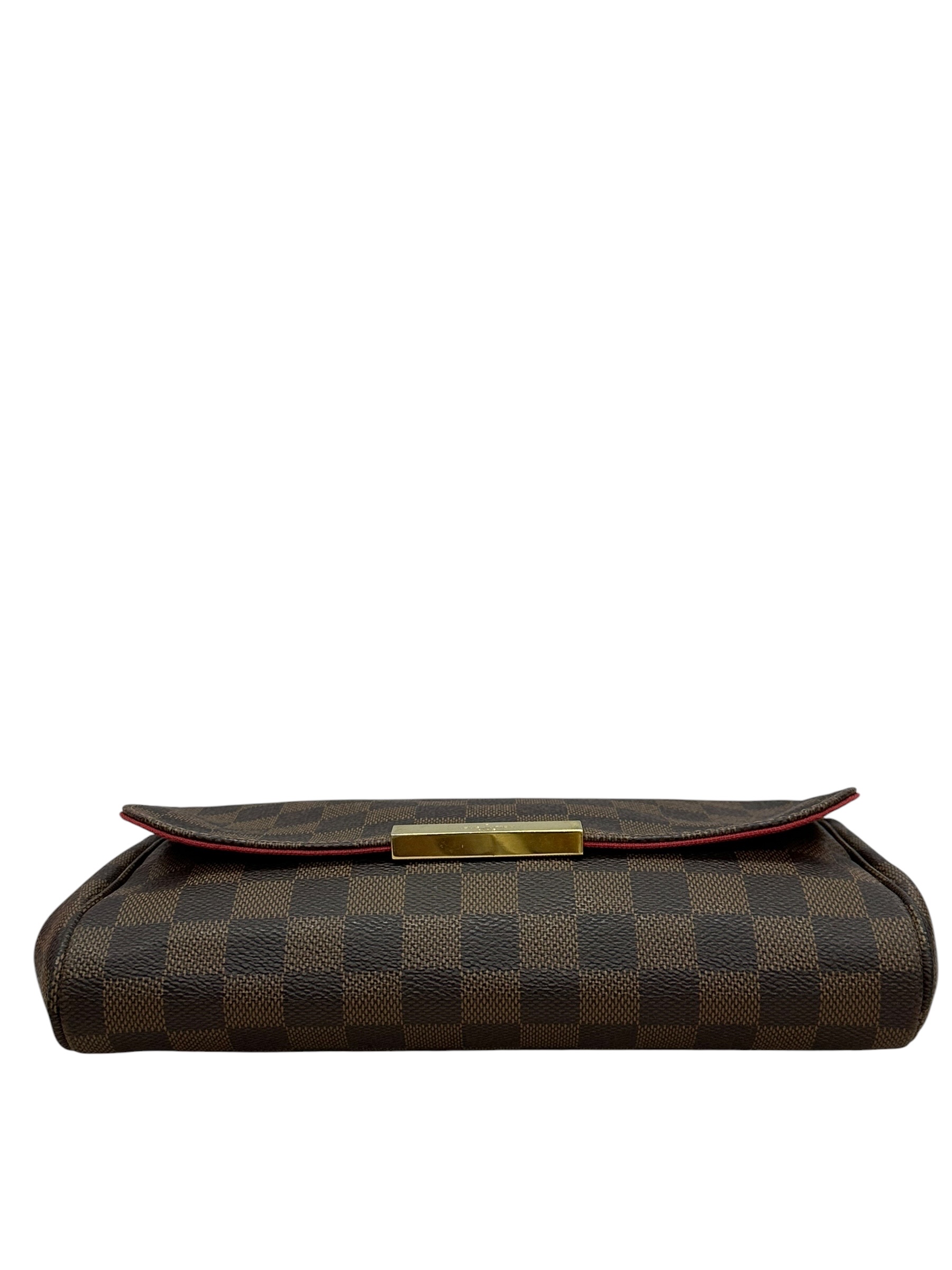Pre-owned Louis Vuitton Damier Ebene Favorite MM bag / Product Code: 081202