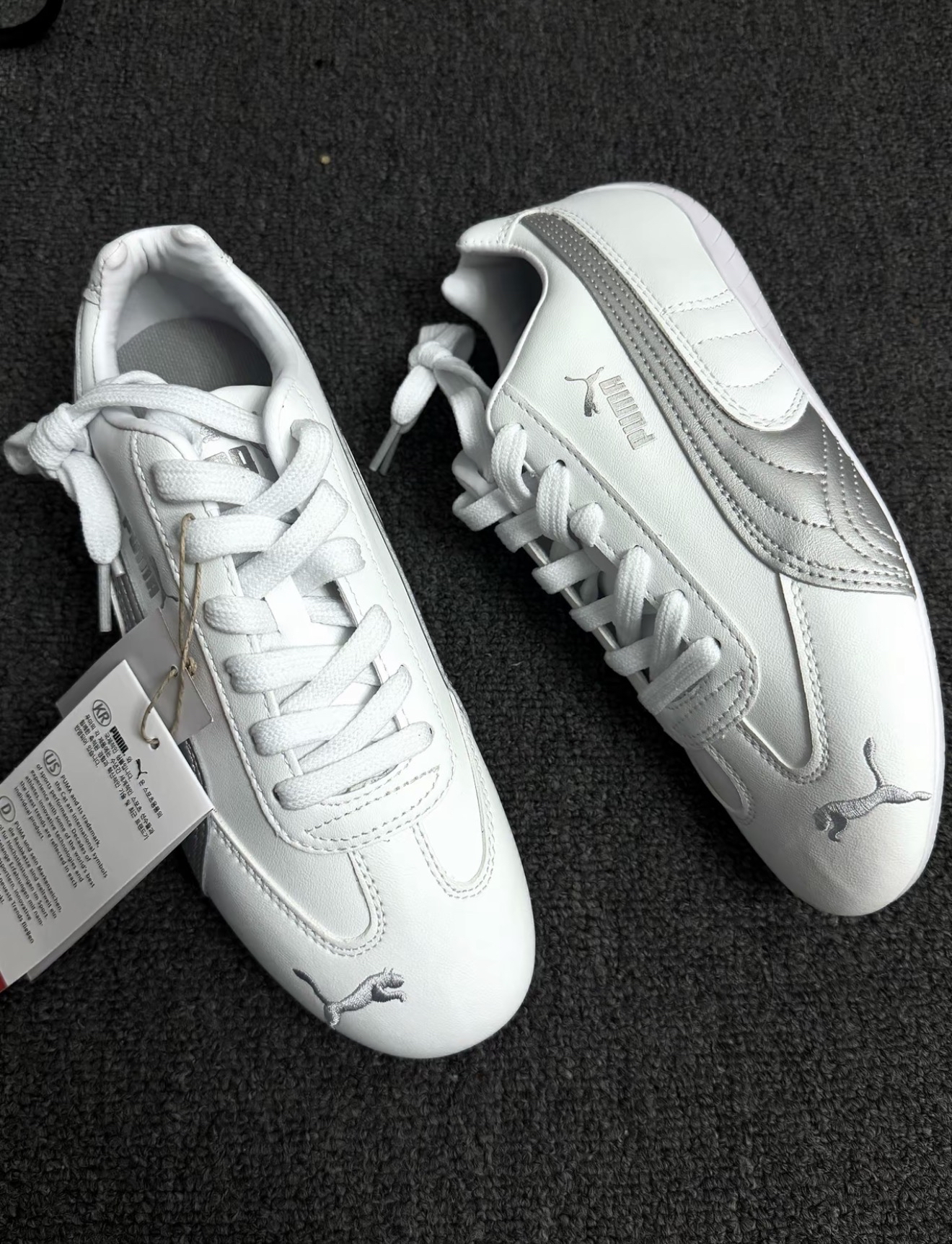 401603-03 Puma Speedcat OG White Silver 401603-03