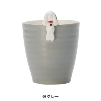 🎀【預訂】Snoopy 灰色陶瓷茶杯
