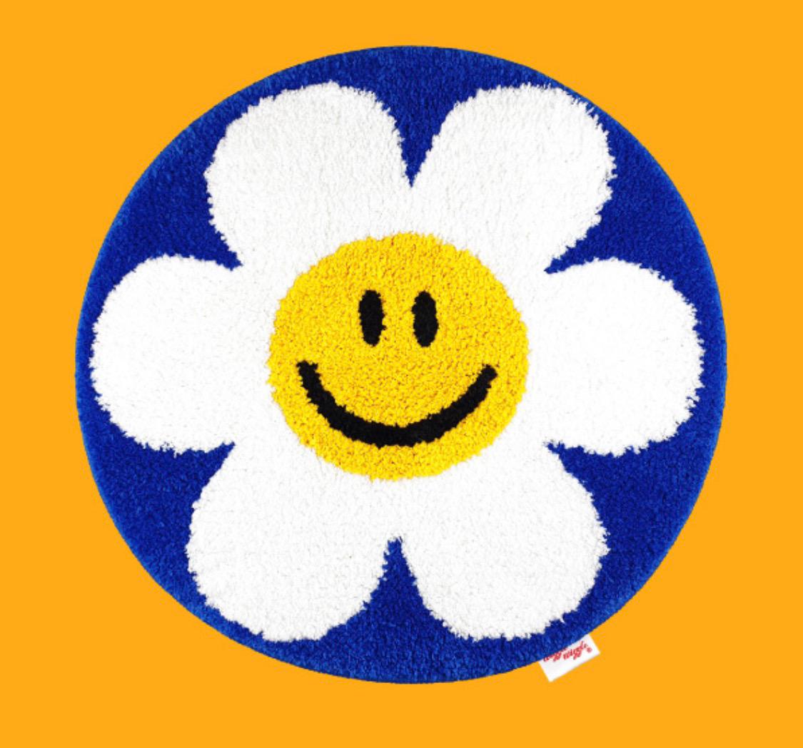 Wiggle Wiggle Smile We Love 圓形地墊