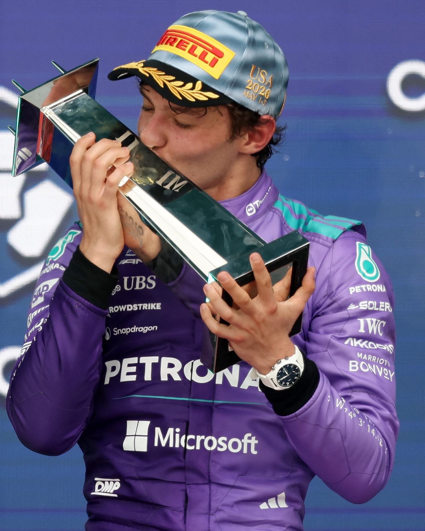 #現貨 F1 Pirelli倍耐力 2026 邁阿密站特別版 P1冠軍帽 PIRPC0115