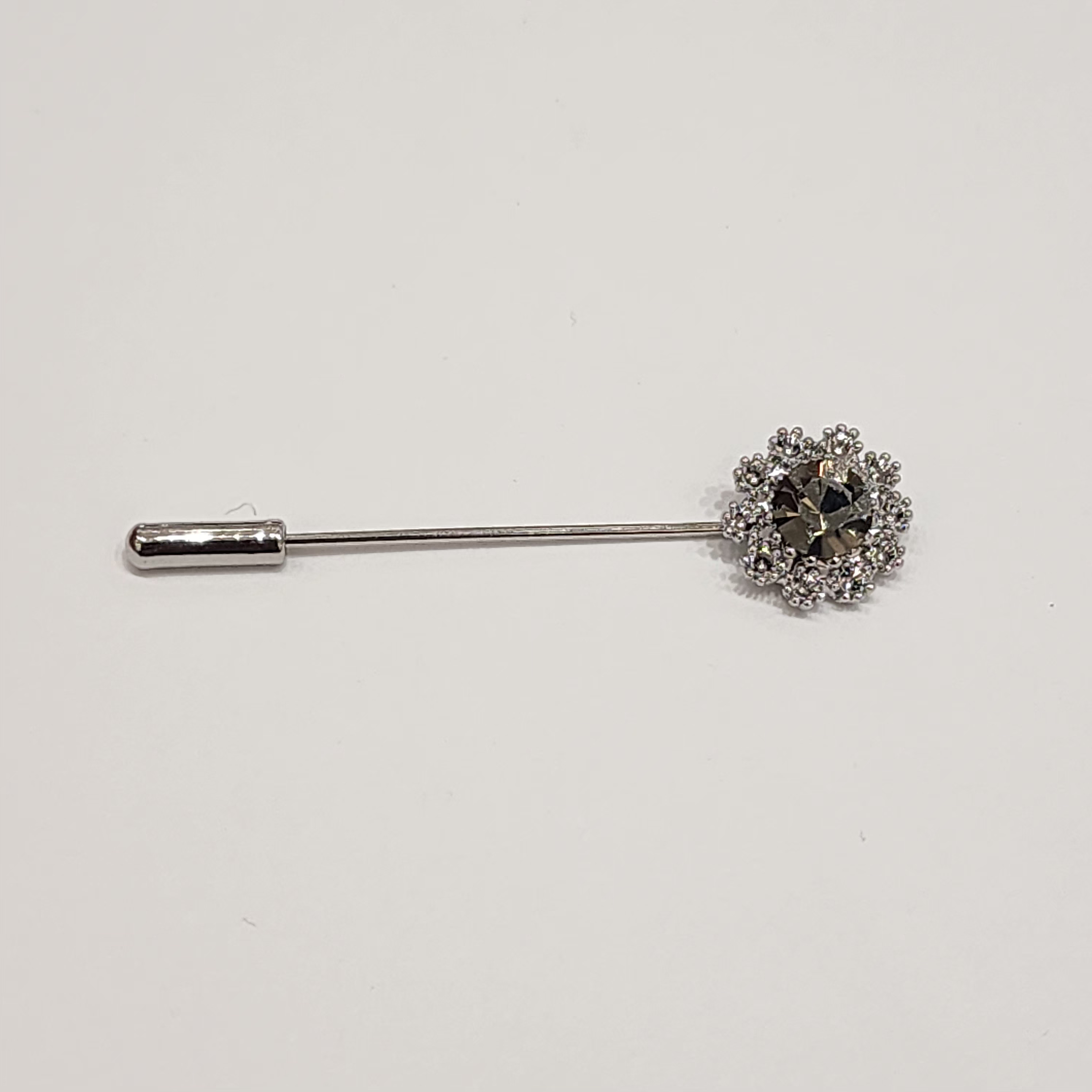 Swarovski Diamond In Flower Hijab Pin/Shawl Pin/Tudung Pin