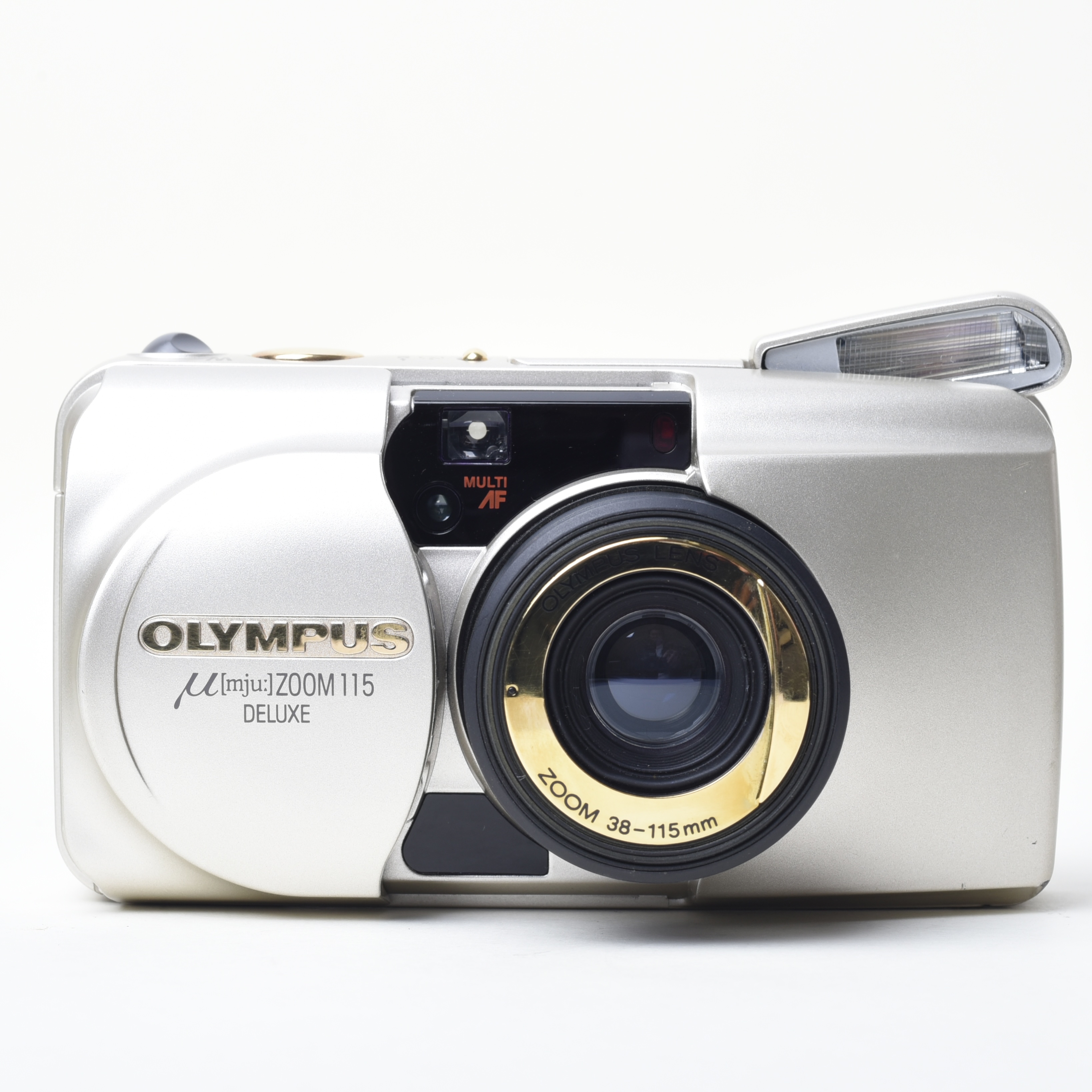 Olympus Mju Zoom 115 Delux 菲林相機(配一個原裝菲林相機套）