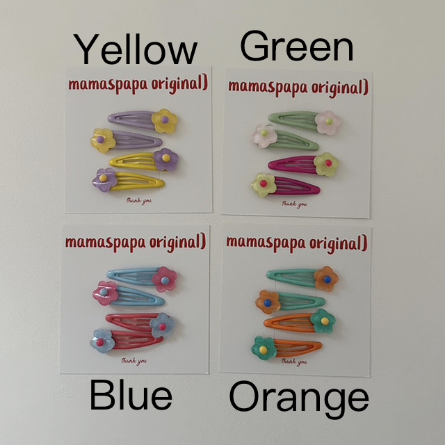 MMSPP | hair clip (1 set 4個 ACC)