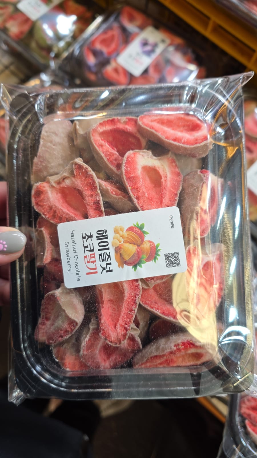 hazelnut chocolate strawberry