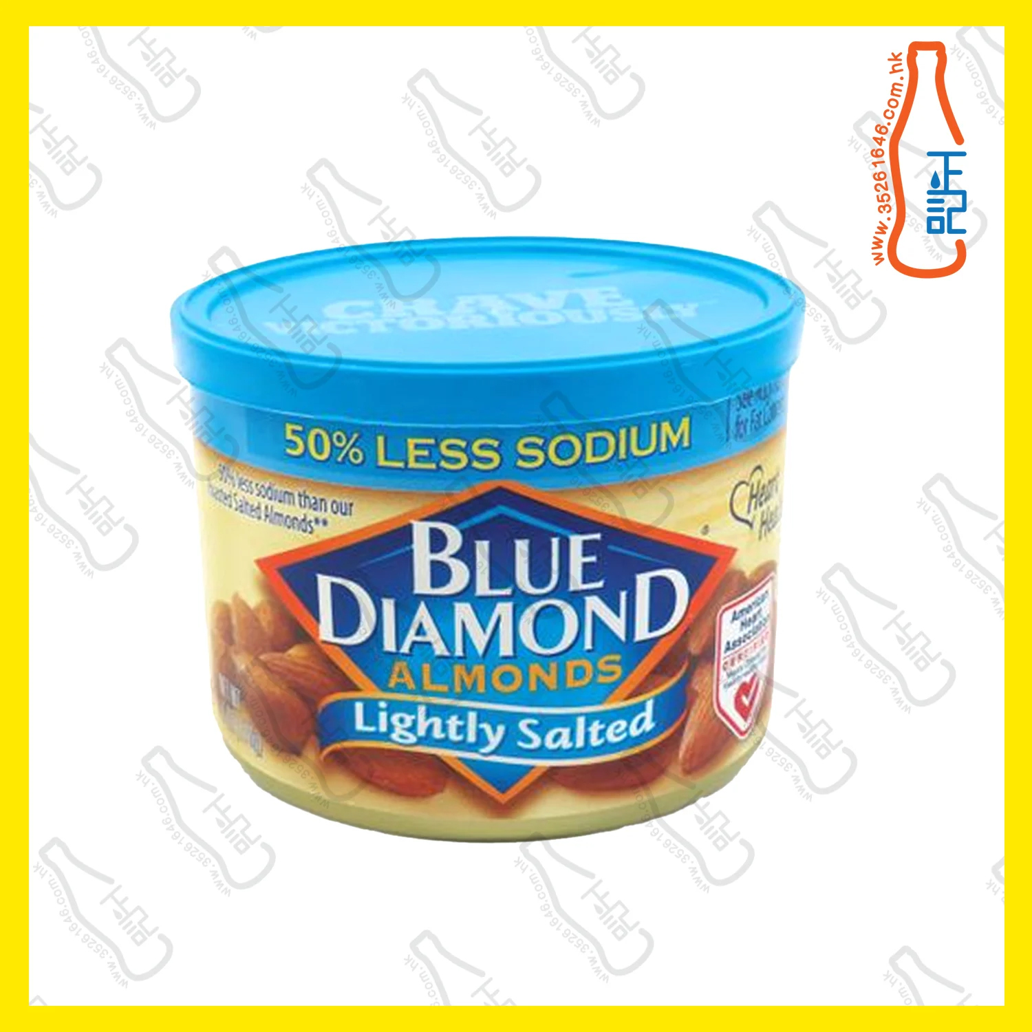 ==藍鑽石 - 輕鹽杏仁170g /罐