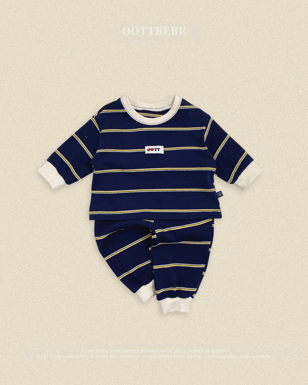 OOTT | Rookie Striped Two-Piece Set