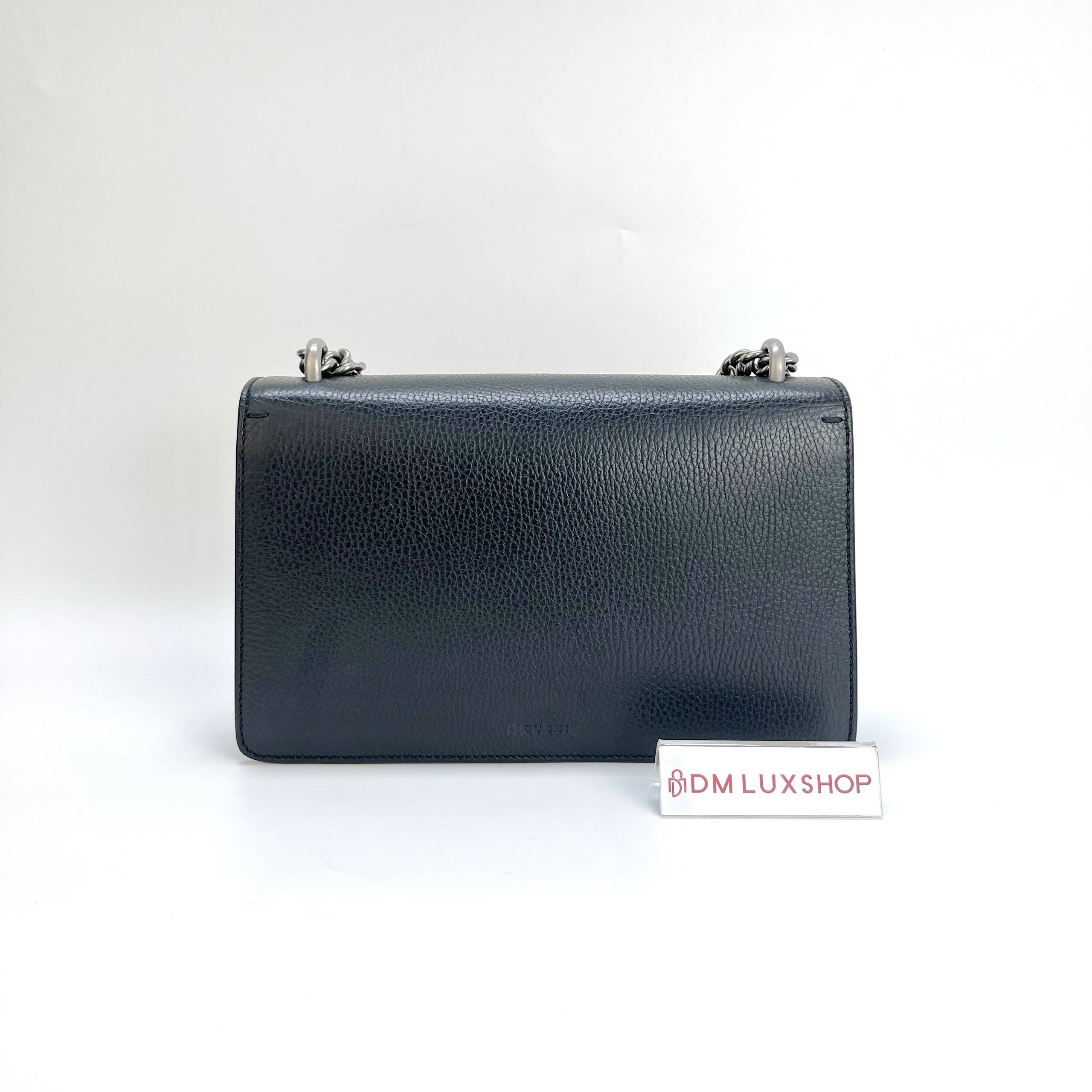 Gucci Black Dionysus Medium Shoulder Bag SHW