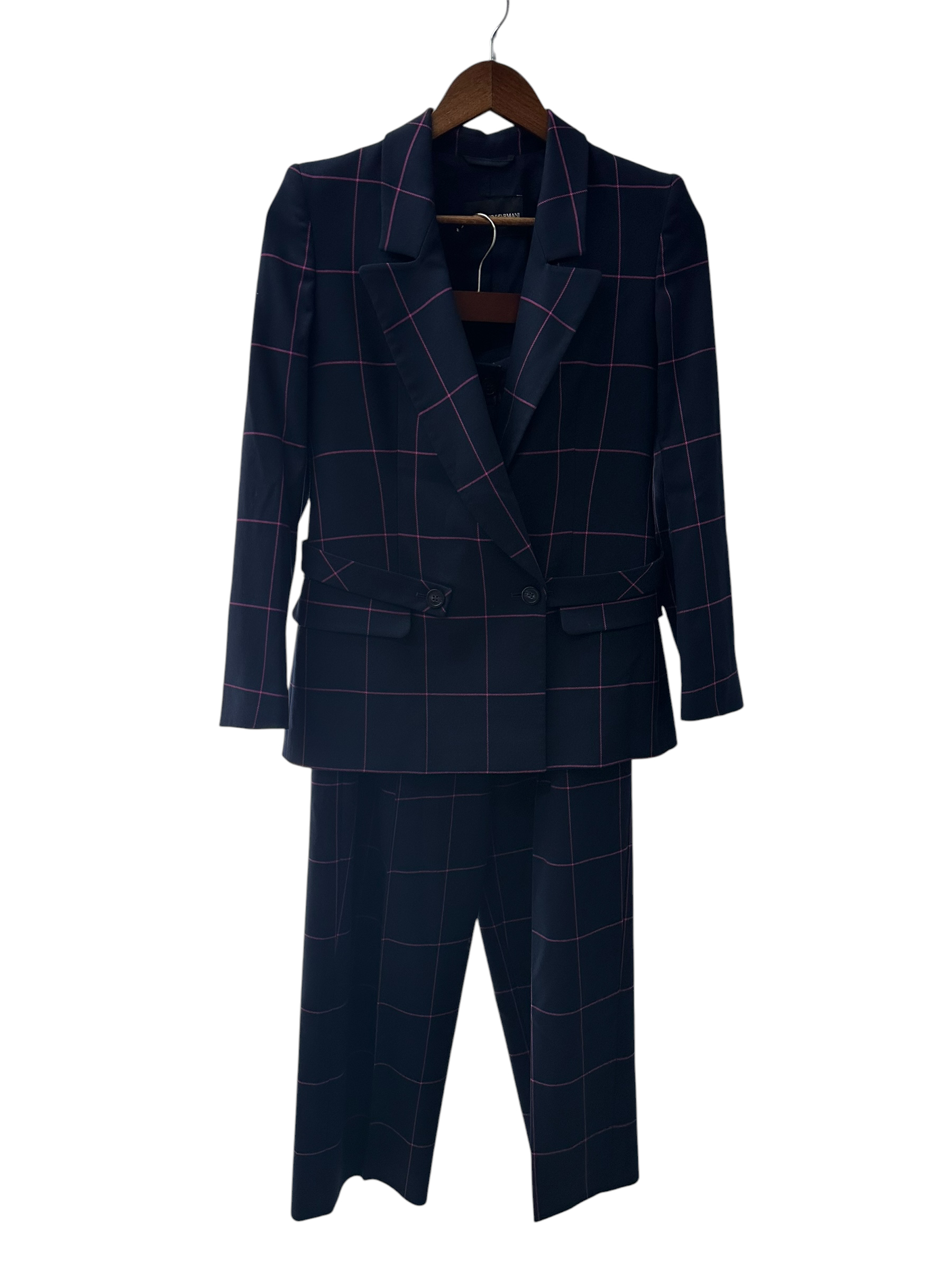 Pre-owned EMPORIO ARMANI Checked Blazer + Trousers/ Product Code: 061901