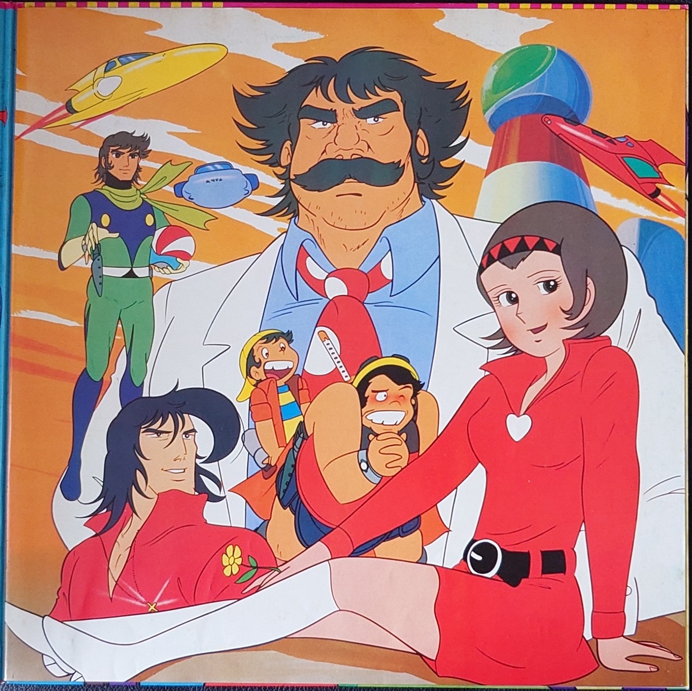 (極罕)  石川賢 < 進擊! 三一萬能俠 > 1974 LP黑膠唱片