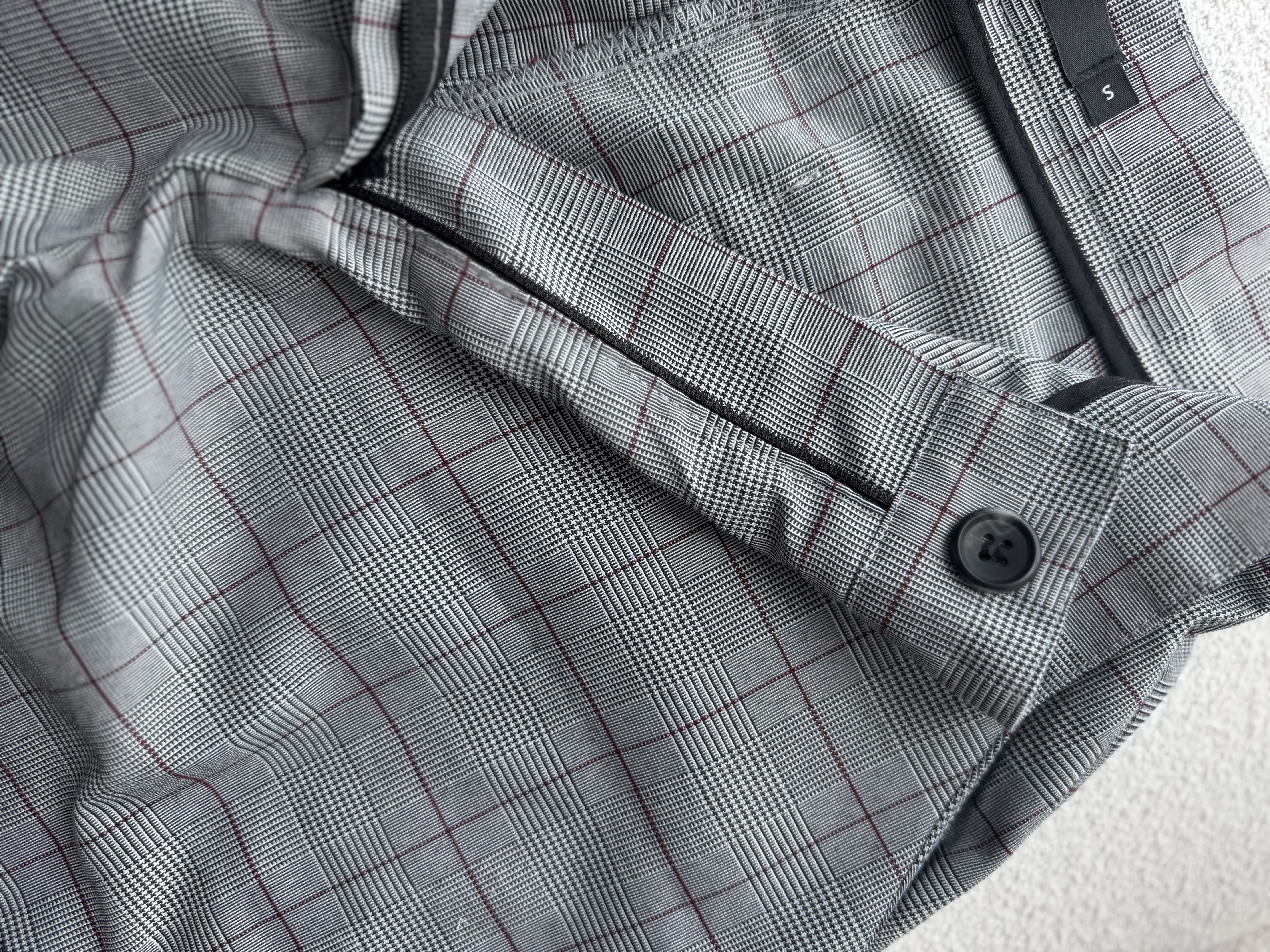 Lace check shorts (Black/S)