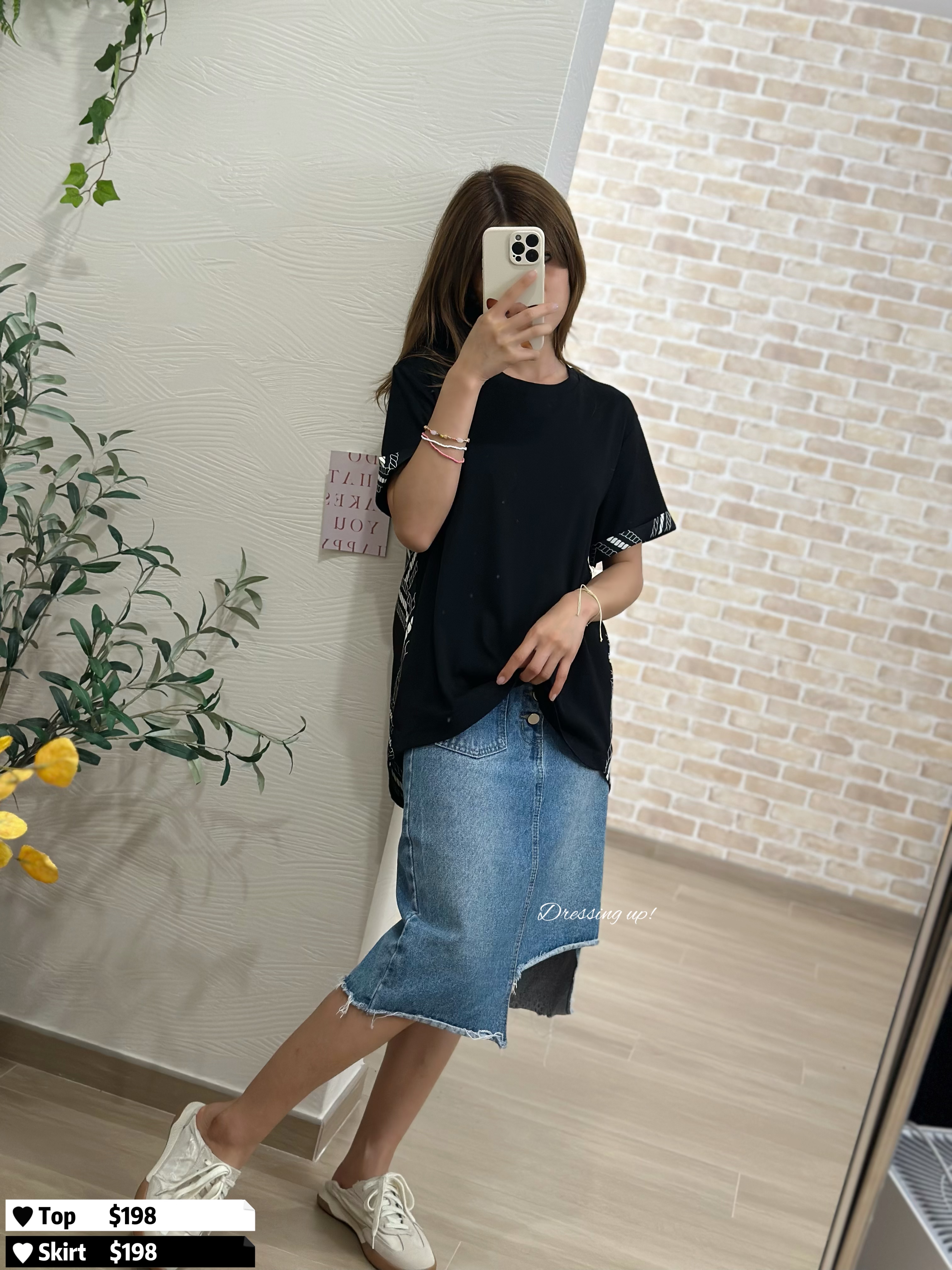 亮點在背面｜背面絲巾上衣