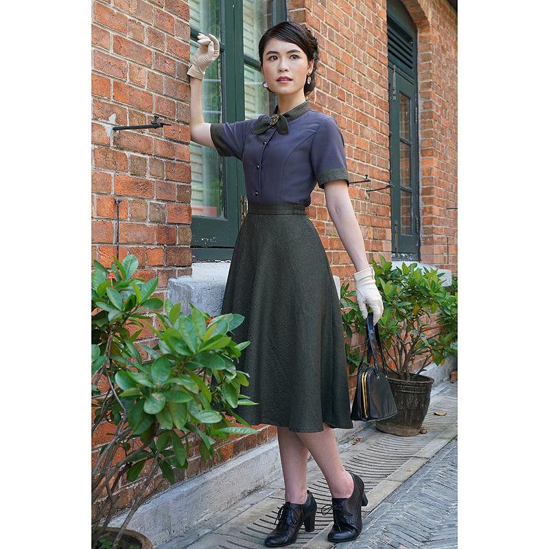 SOLD OUT 1940s-Inspired War Time Romance Twin Set (FM063)
