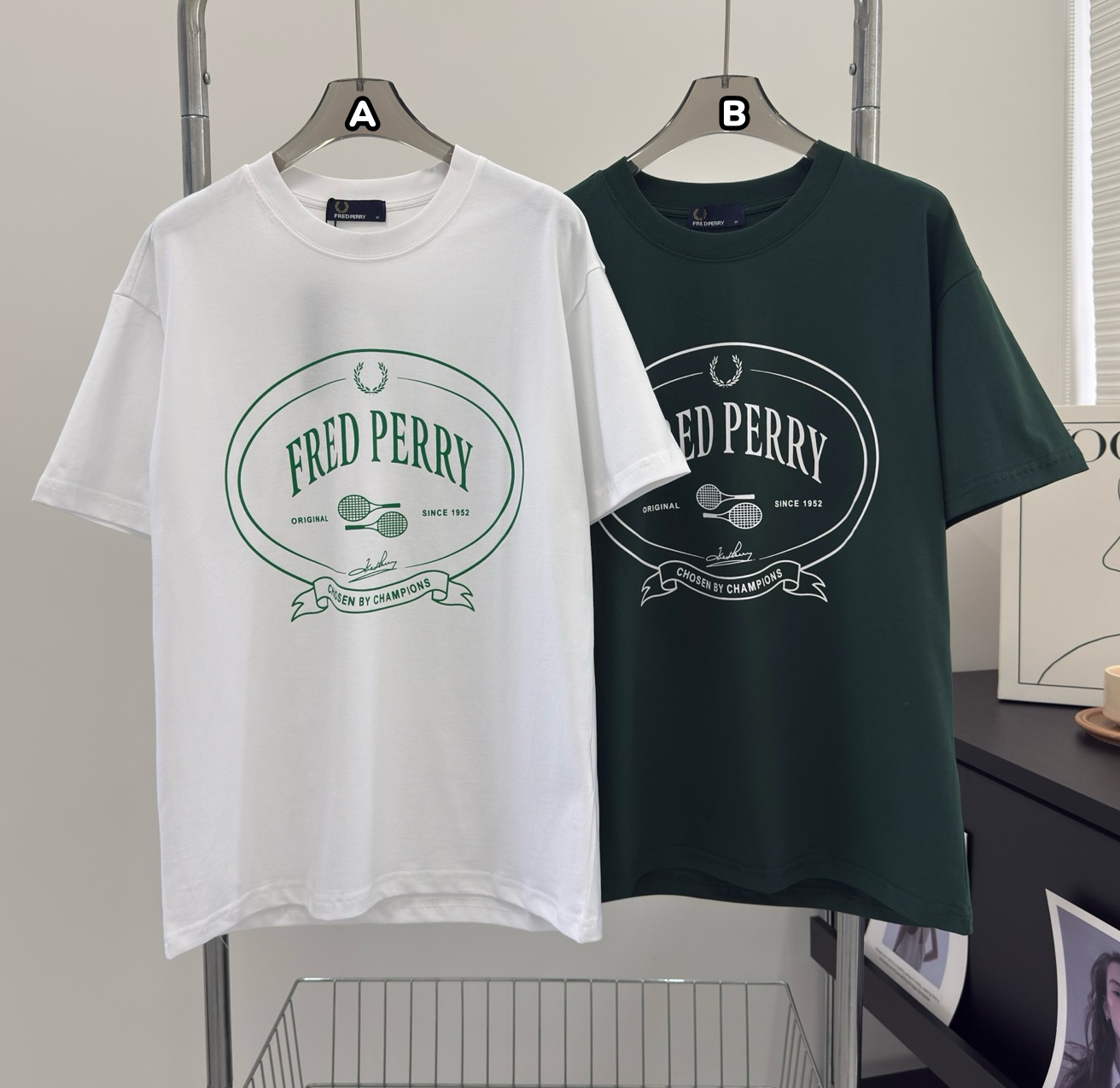 FRED PERRY 時尚印花短袖Tee 