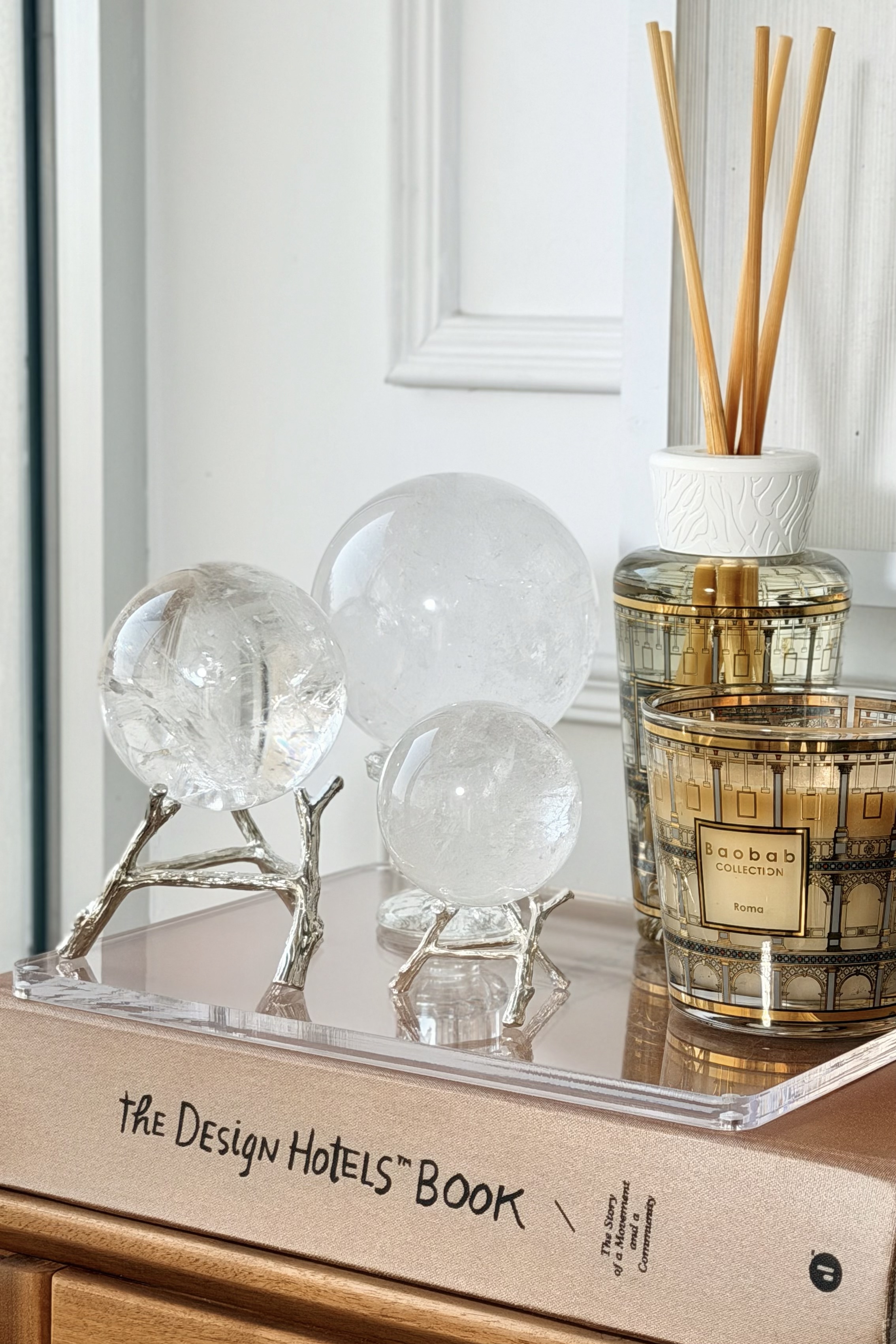  ༒5.95cm白水晶球༒ CQOO63C9G3TF-RA27*5EA