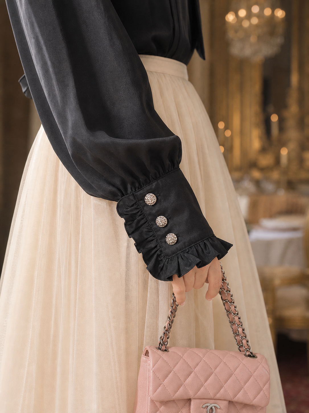 維多利亞貴族收藏公主袖級禮服 The Midnight Heiress Victorian Gown