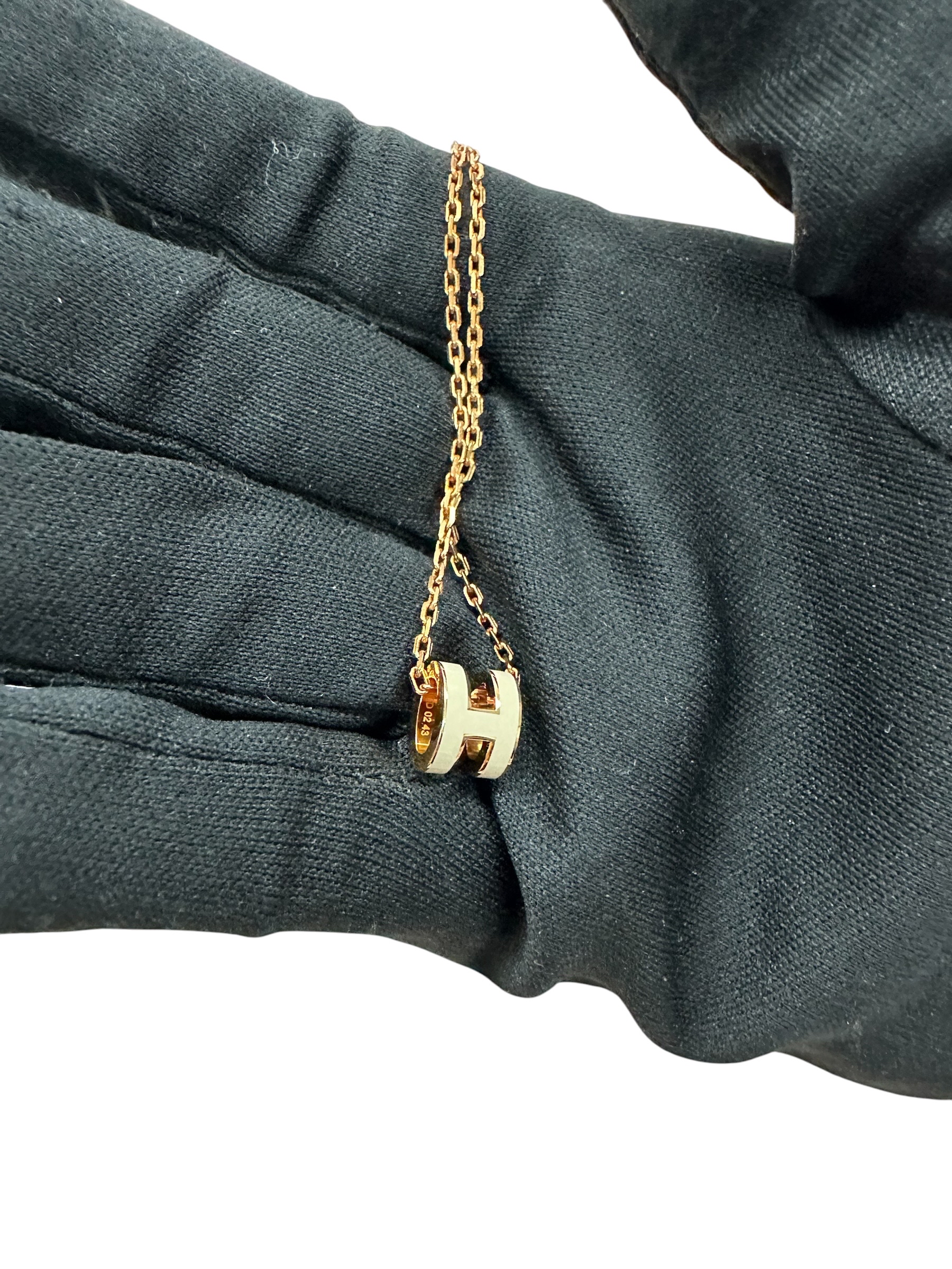 Pre-Owned Hermès Mini Pop H Pendant Necklace / Product Code: 080522