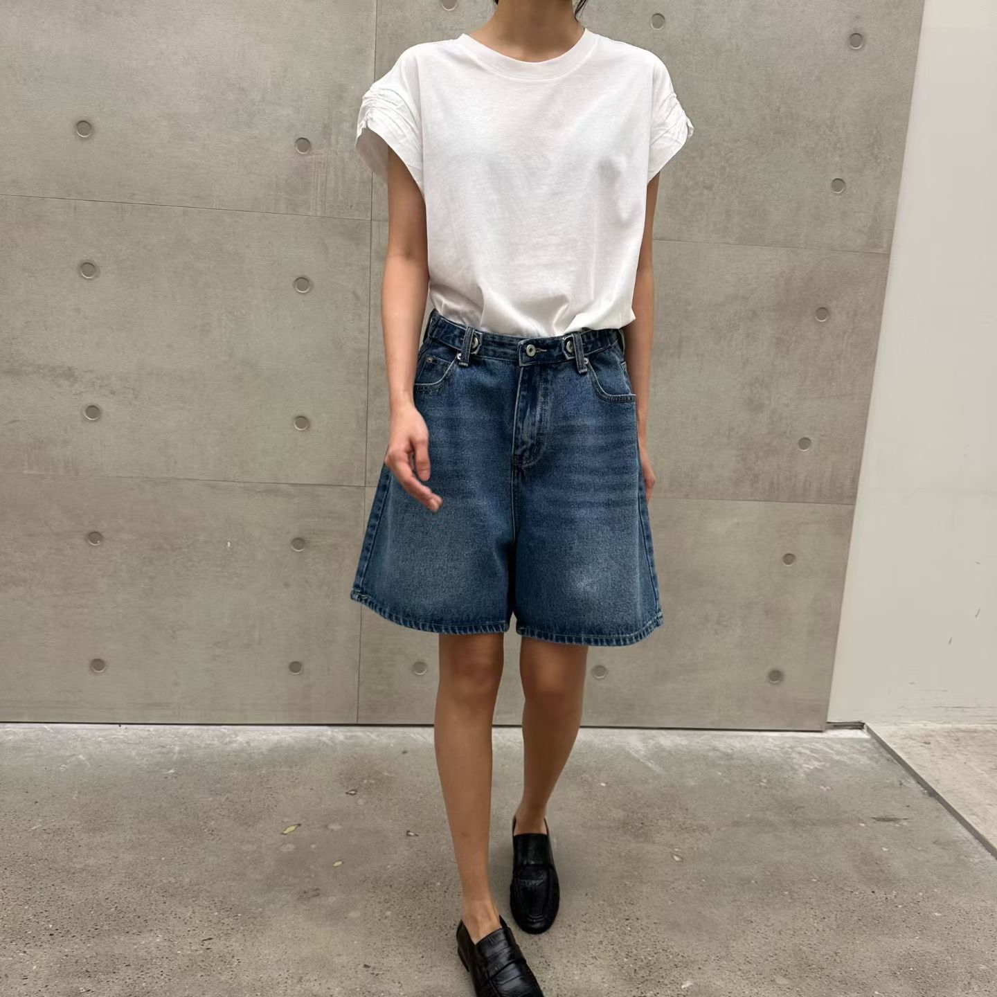 (2026SS) EYEFUL - DENIM SHORTS