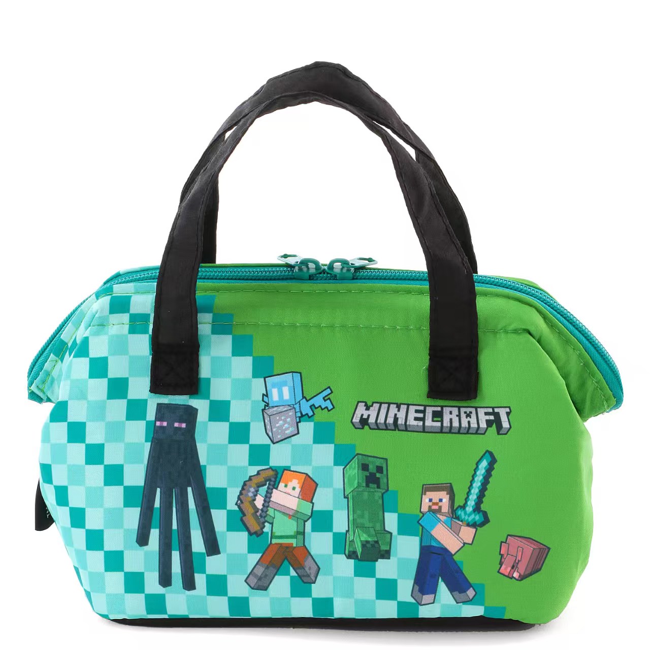 日本直送 Minecraft 保溫保冷多用途袋 手挽袋 午餐袋