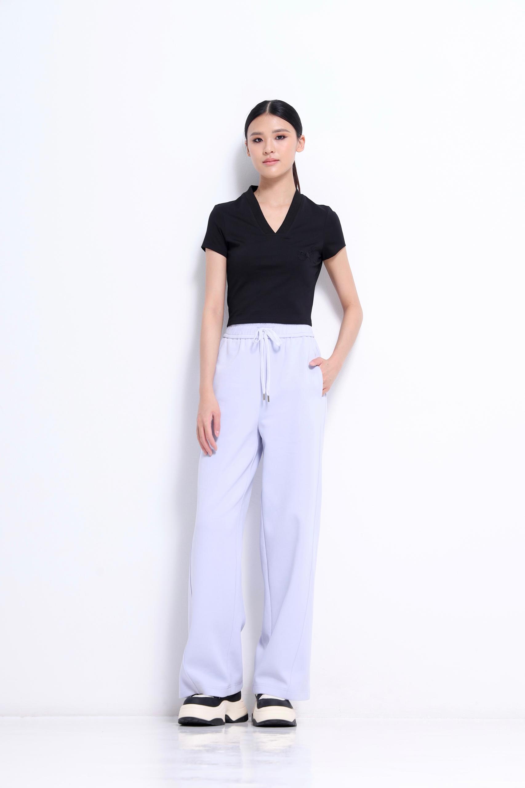CB2723 EMBD LOGO SHORT SLLV MINI TEE