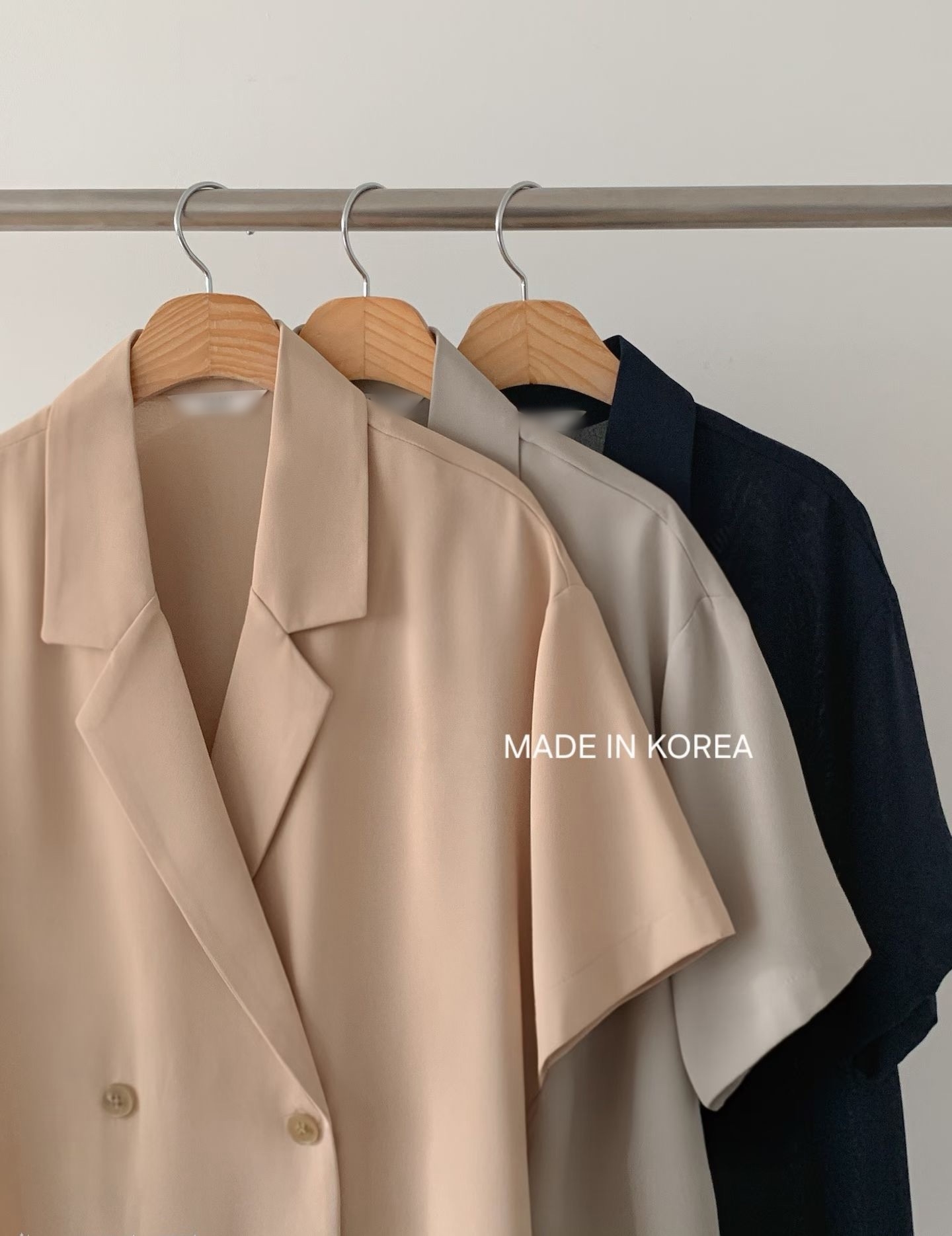 G6270 韓國🇰🇷靚料孖襟西裝外套