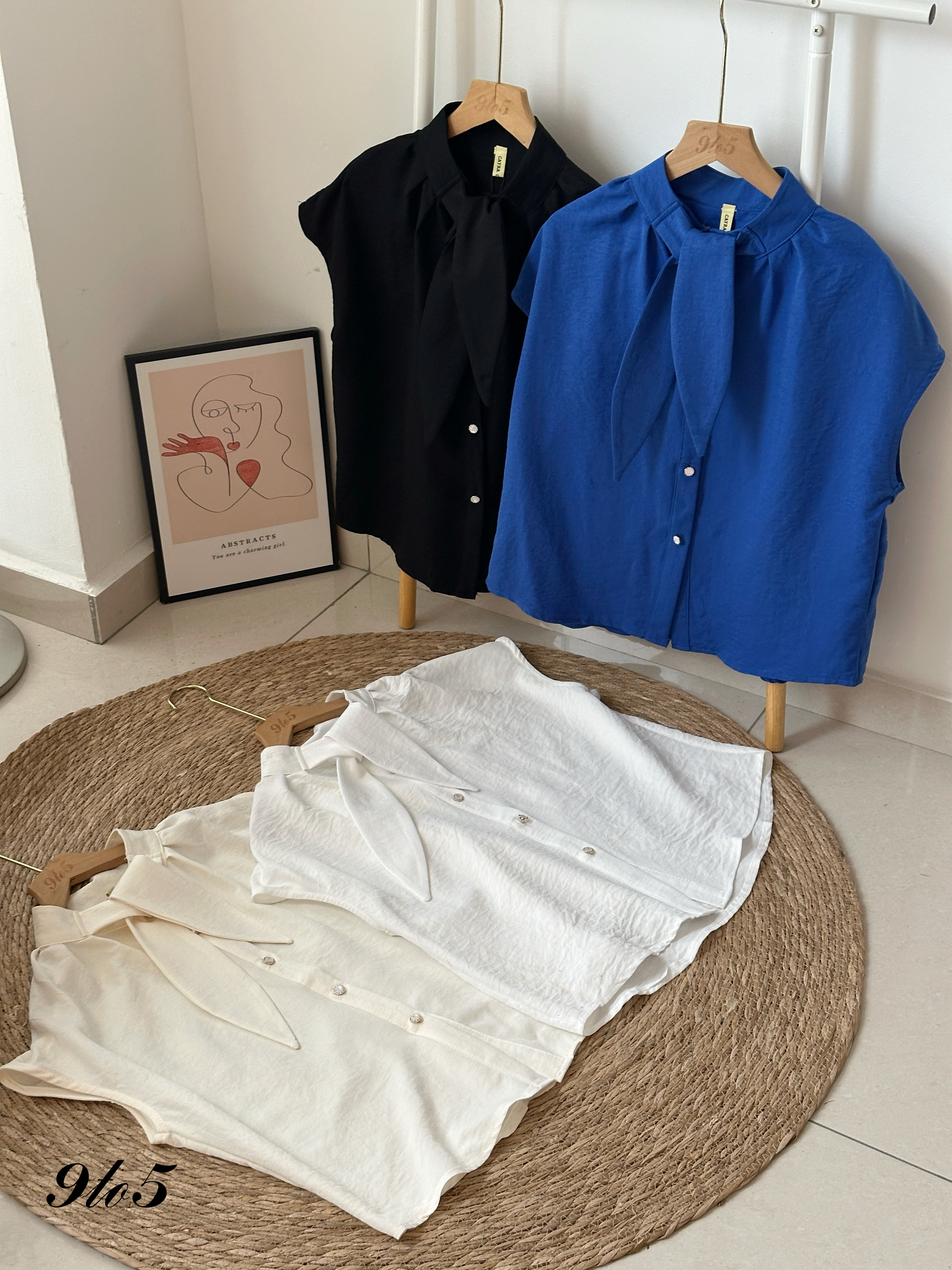 T4141 Bow-tie Shirt - 4 Colors 