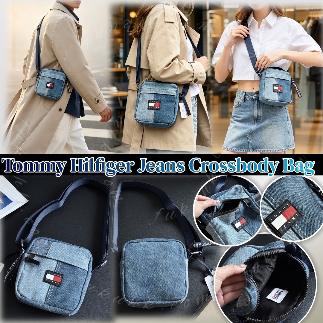 Tommy Hilfiger Jeans Crossbody Bag 牛仔拼接斜孭袋
