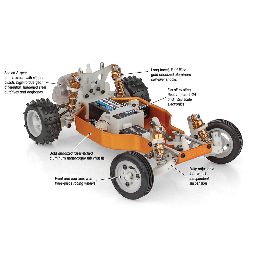  Team Associated 1/24 RC10 2WD Competition Offroad Car Kit EP