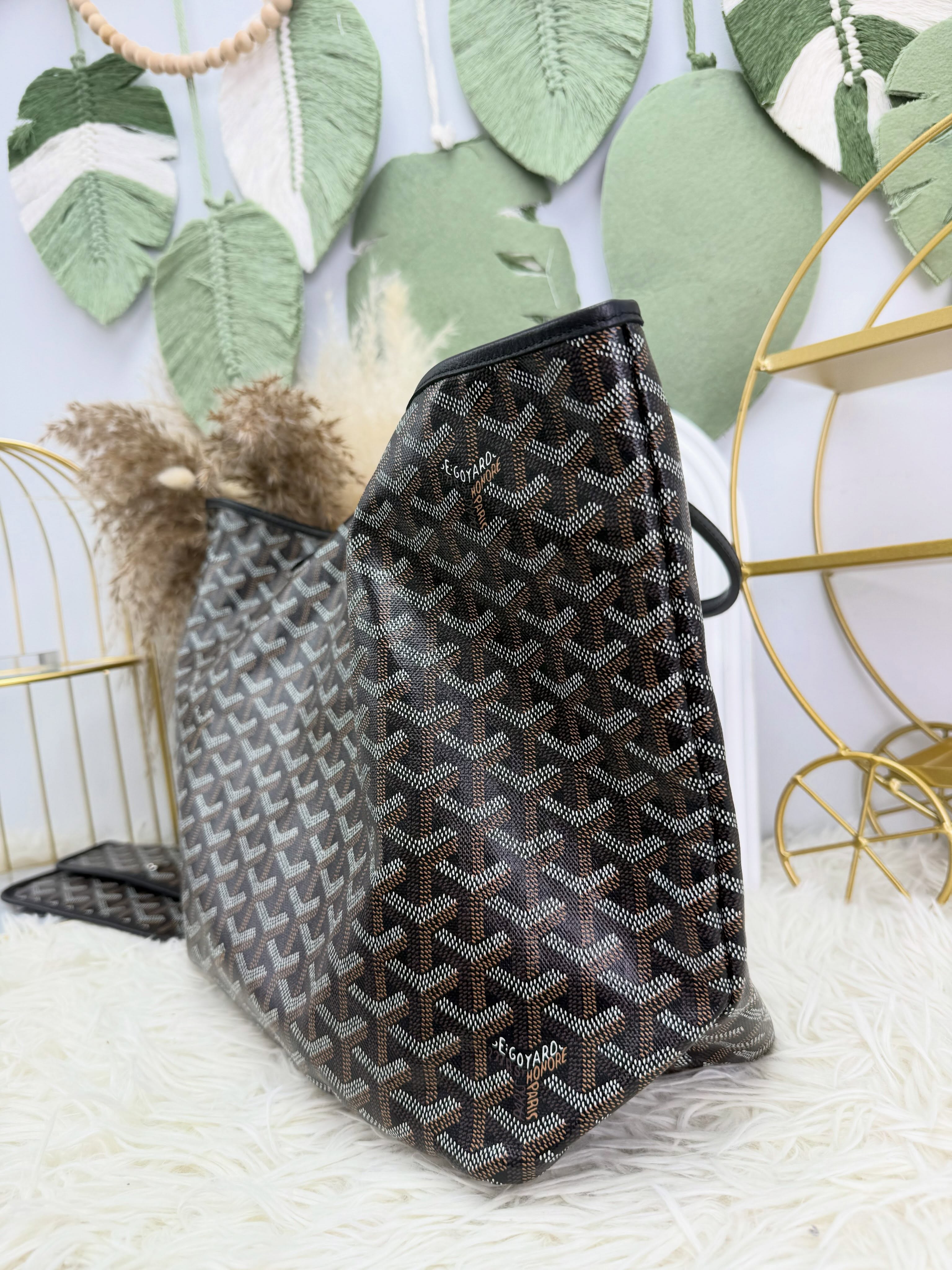 👜 PRE OWNED 🛍️black saint Louis pm size 有塵袋有子袋🤎