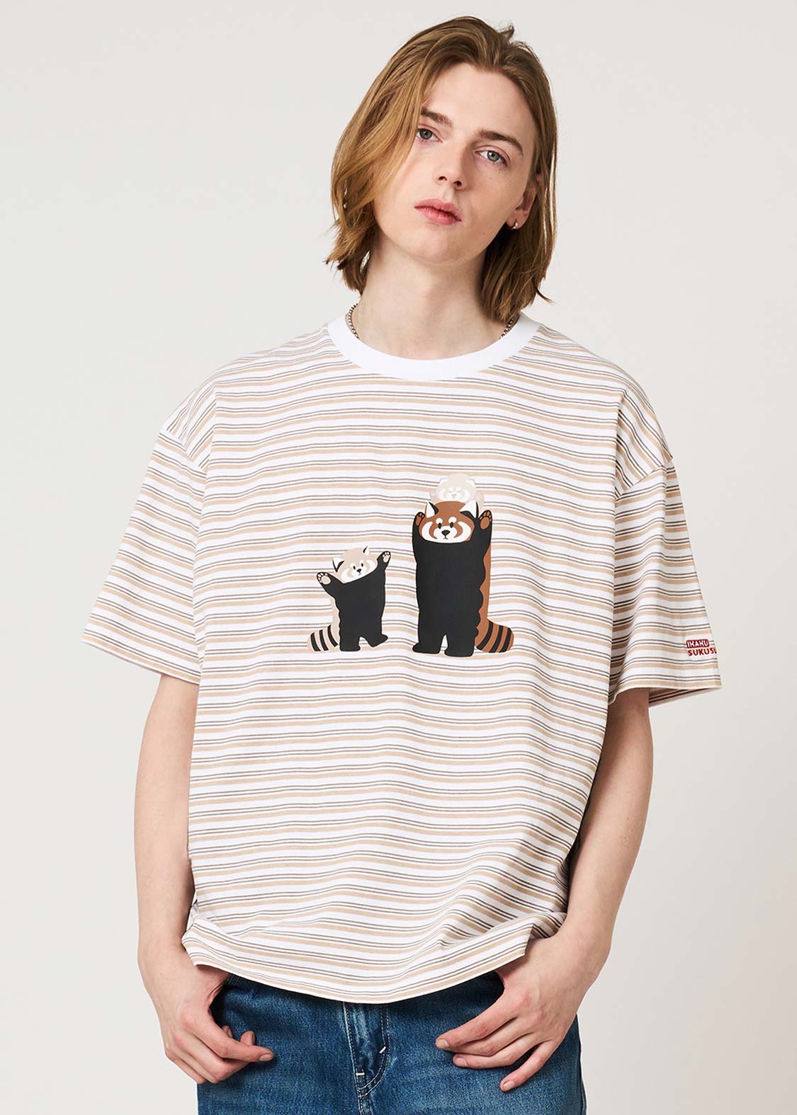 📦訂購 日本限定 graniph IKAKU Red Panda 小熊貓 T-SHIRT T恤