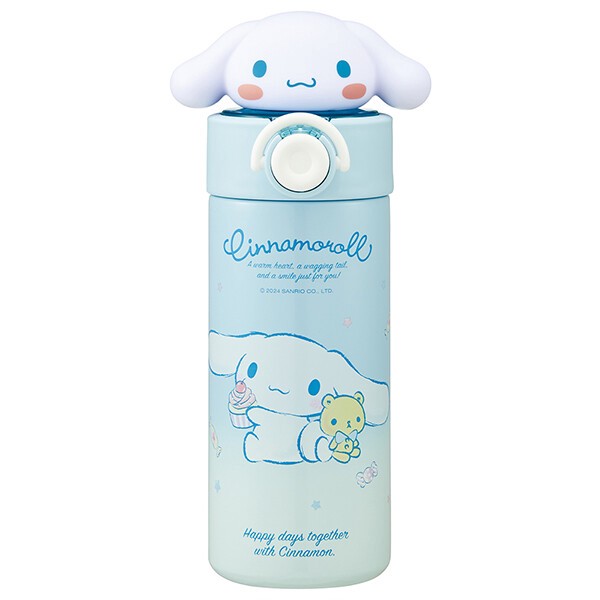 🆕【⭐訂購⭐】 🇯🇵日本直送 🌀#Skater #Sanrio 不銹鋼吸管保溫水壺 (420ml)🌀 [PLGD-0084] [260825]